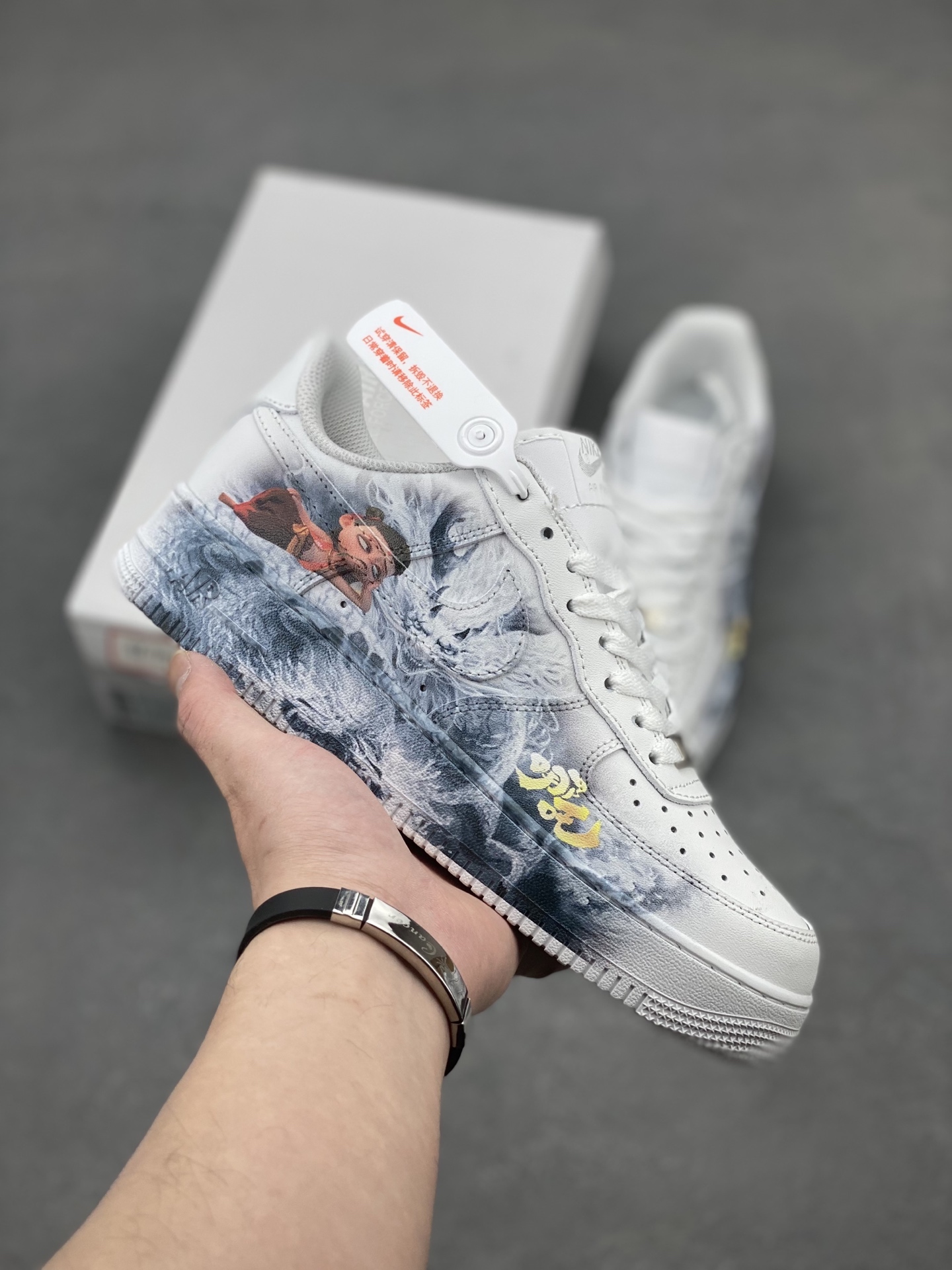 Nike Air Force 1 Low Custom Sneakers - Versatile & Comfortable 2 i1740758999631 1882 0 0