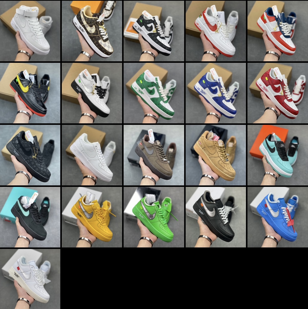 Stylish Fashion Sneakers for Men And Women - Various Colors And Styles