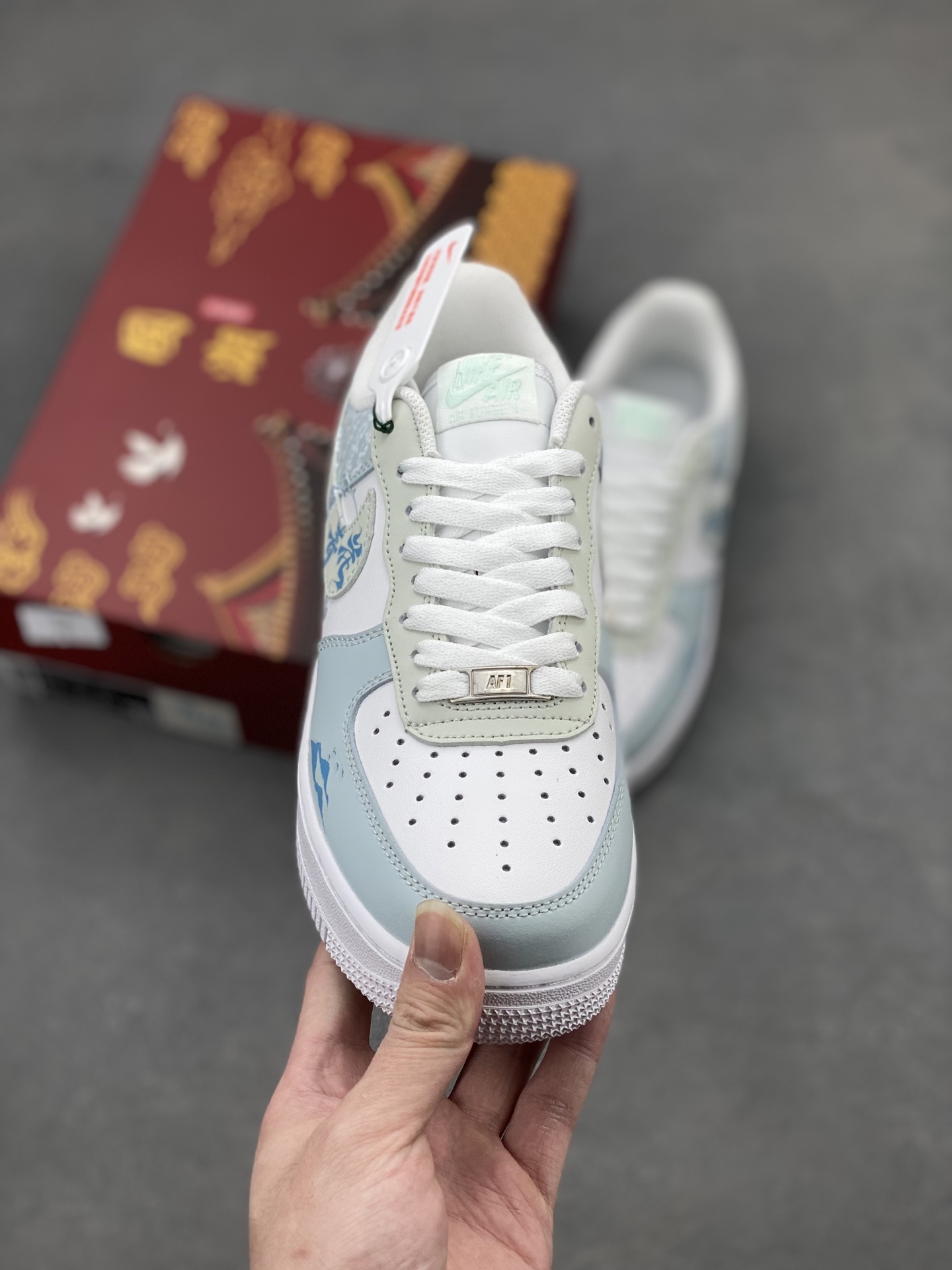 Nike Air Force 1 Low Celadon Qing Hua Ci Custom Sneakers 3 i1740845802300 743 0 1