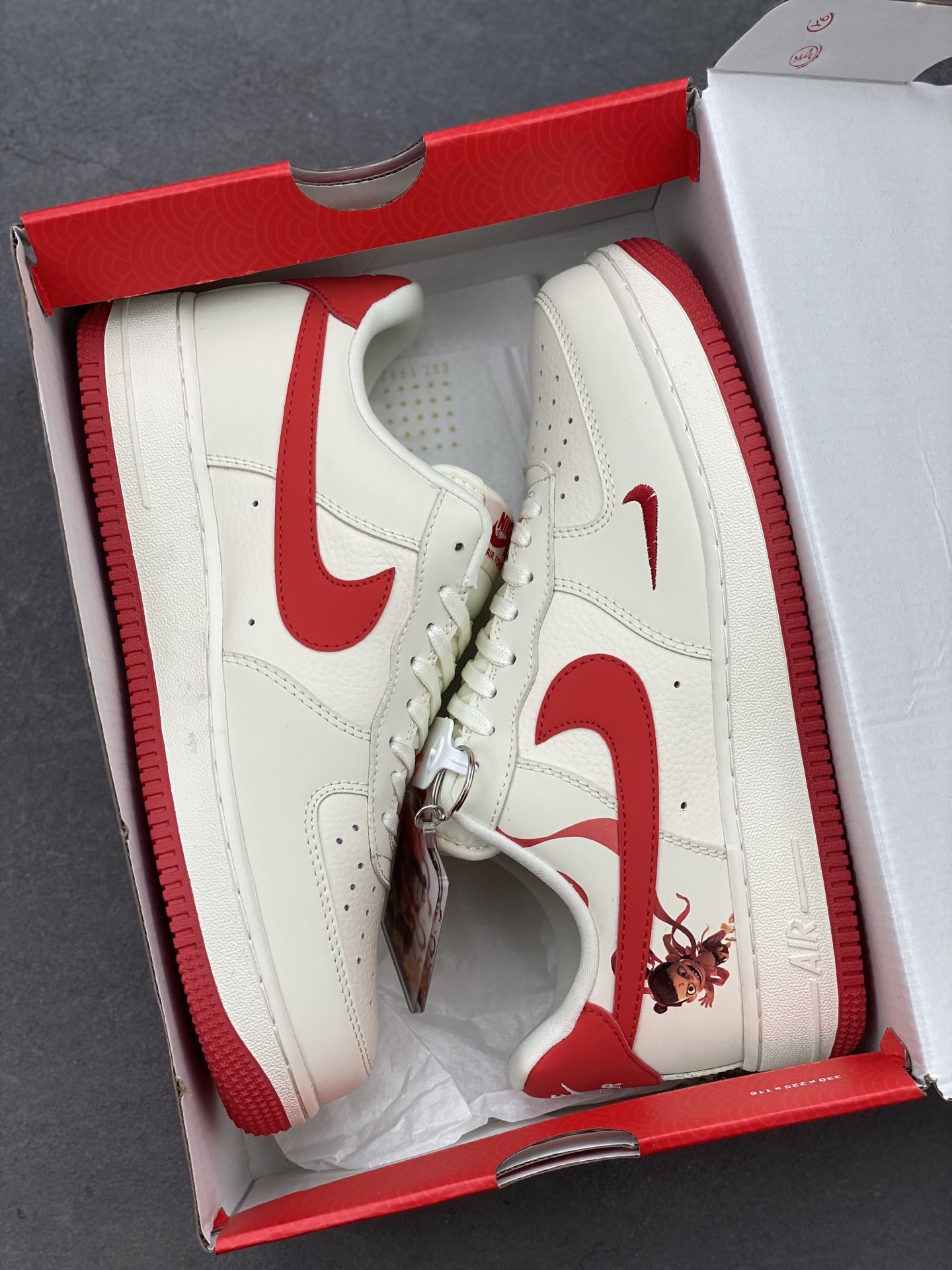 Nike Air Force 1 '07 Low Limited Edition Sneakers - Red/White 10 i1740934337455 7694 0 8