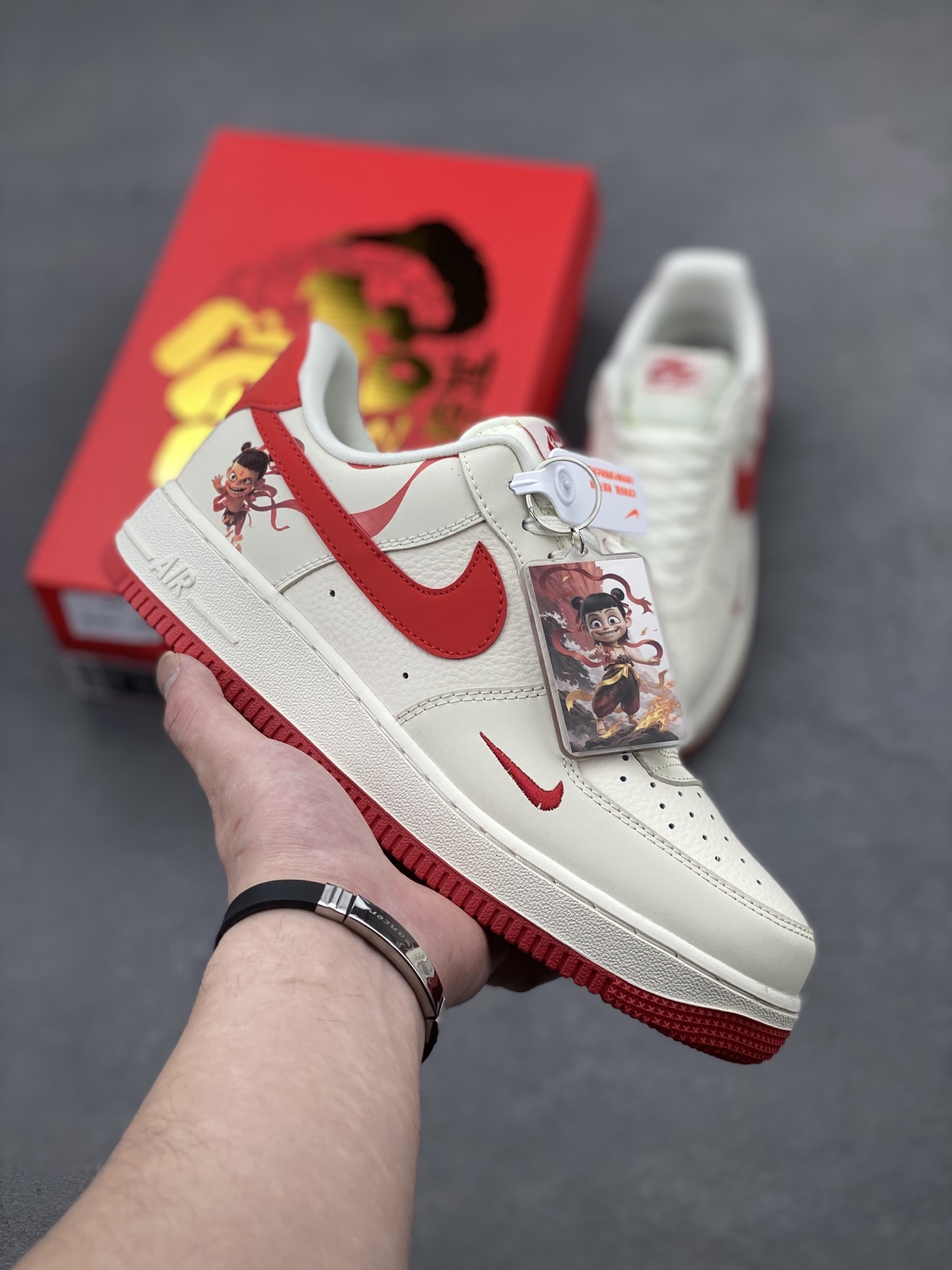 Nike Air Force 1 '07 Low Limited Edition Sneakers - Red/White 2 i1740934337998 7242 0 0