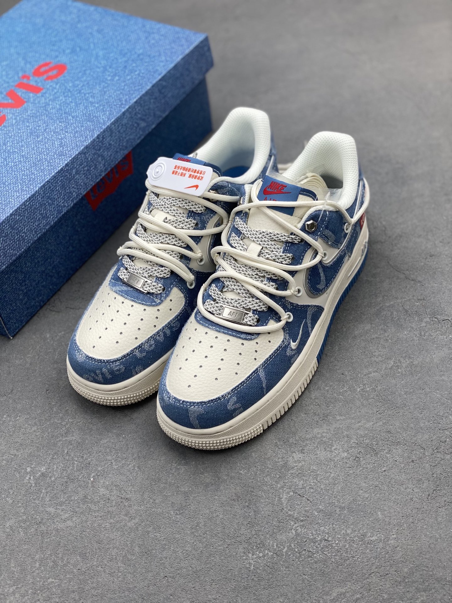 Nike Air Force 1 '07 Low Denim, Comfortable and Fashionable Sneakers 9 i1741018998065 9244 0 7