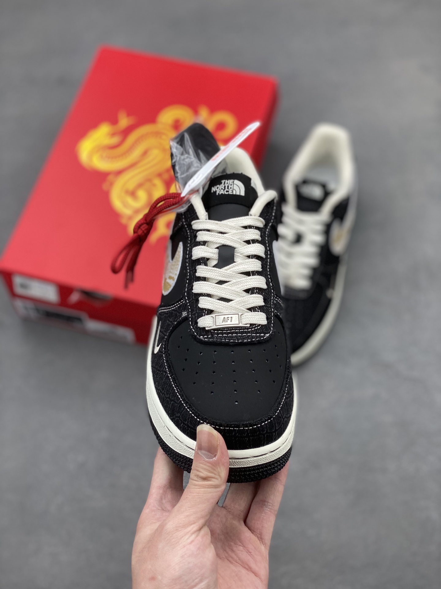Nike Air Force 1 '07 Low 'The North Face' Black/White Casual Sneakers 2 i1741019105410 8153 0 1