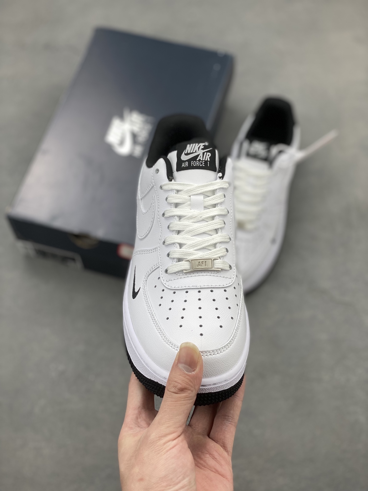 Nike Air Force 1 '07 Low White/Black Limited Edition Sneakers - HM9483-101 3 i1741019213030 487 0 1