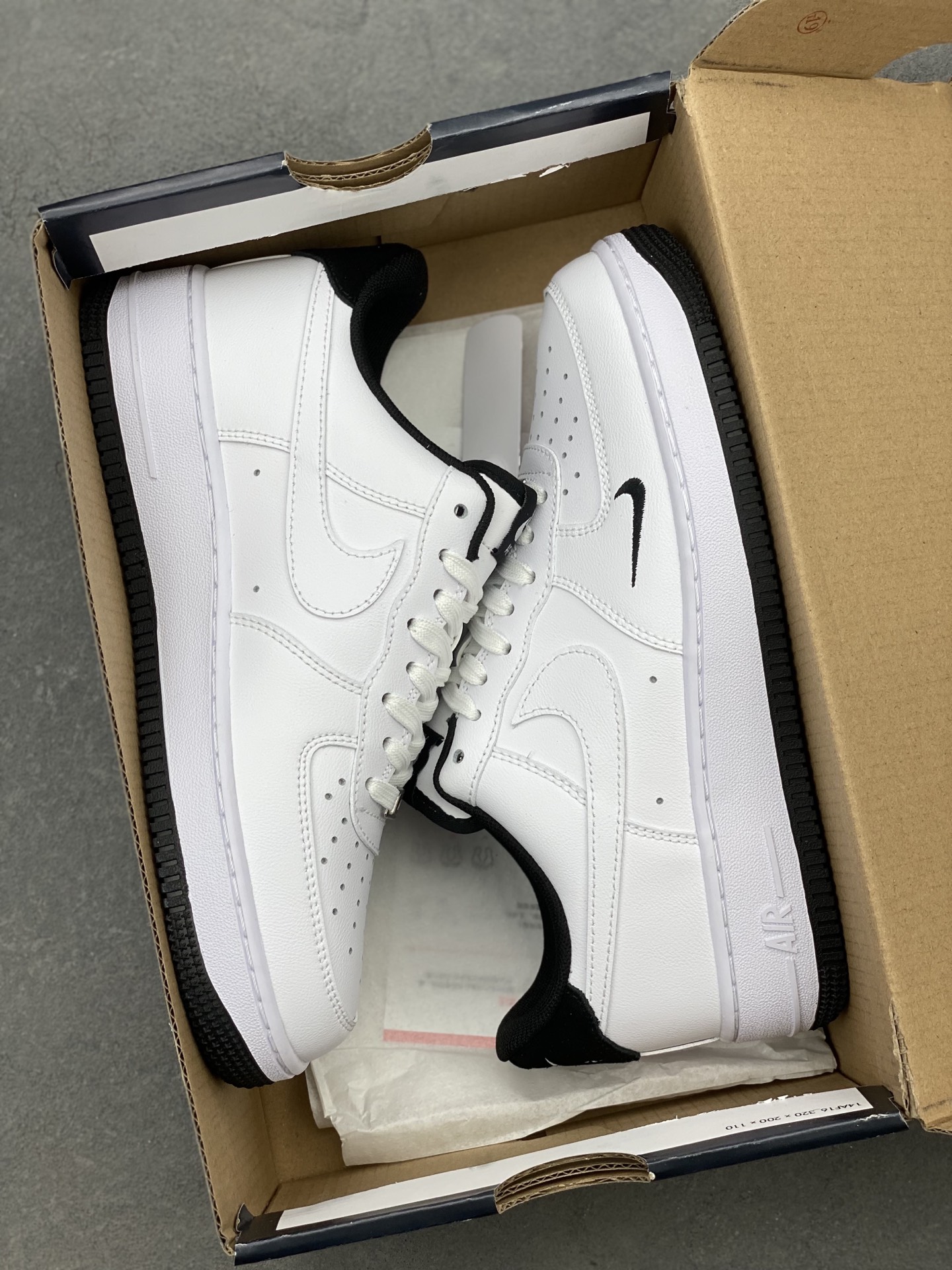 Nike Air Force 1 '07 Low White/Black Limited Edition Sneakers - HM9483-101 10 i1741019214179 2971 0 8