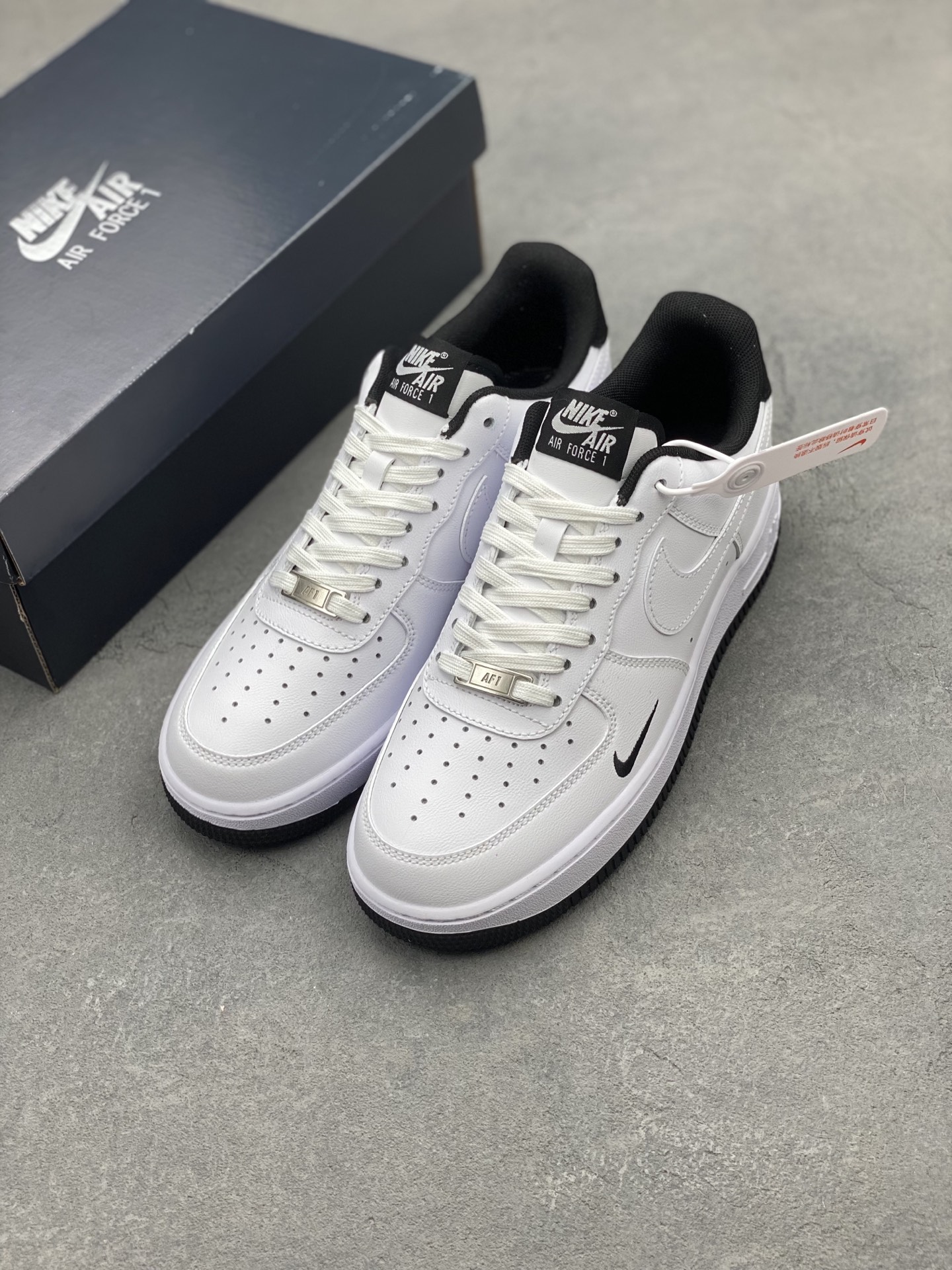 Nike Air Force 1 '07 Low White/Black Limited Edition Sneakers - HM9483-101 9 i1741019217560 6094 0 7