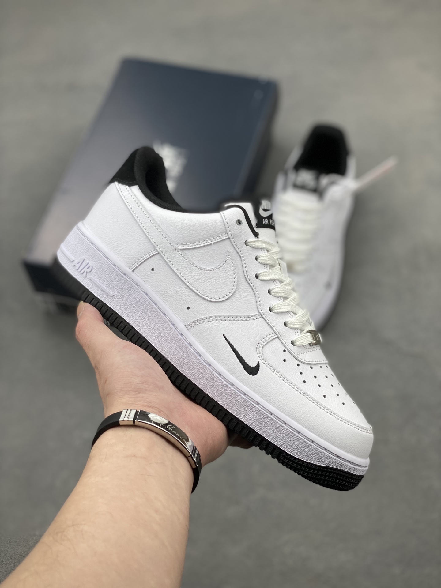 Nike Air Force 1 '07 Low White/Black Limited Edition Sneakers - HM9483-101 2 i1741019217676 5211 0 0