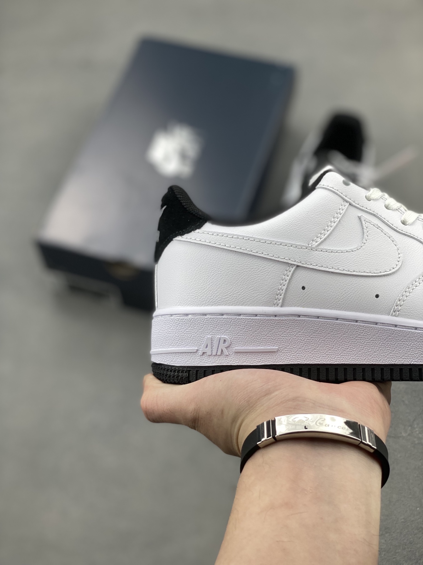 Nike Air Force 1 '07 Low White/Black Limited Edition Sneakers - HM9483-101 6 i1741019218753 286 0 4