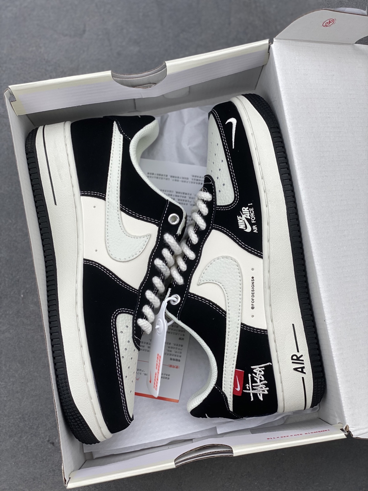 Nike Air Force 1 '07 Low Stussy Collab Sneakers - Limited Edition 10 i1741277658820 7966 0 8