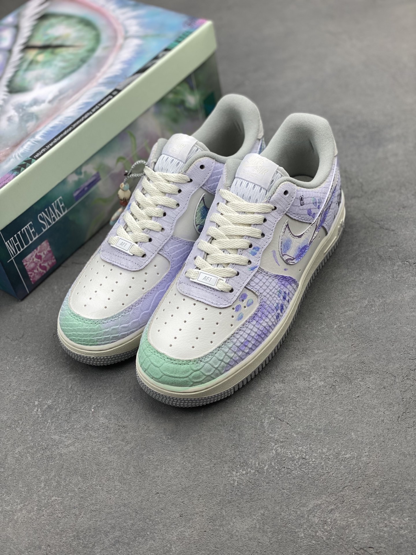 Nike Air Force 1 Low 'Year of the Snake' Edition Sneakers - Limited Release 9 i1741277818127 4481 0 7