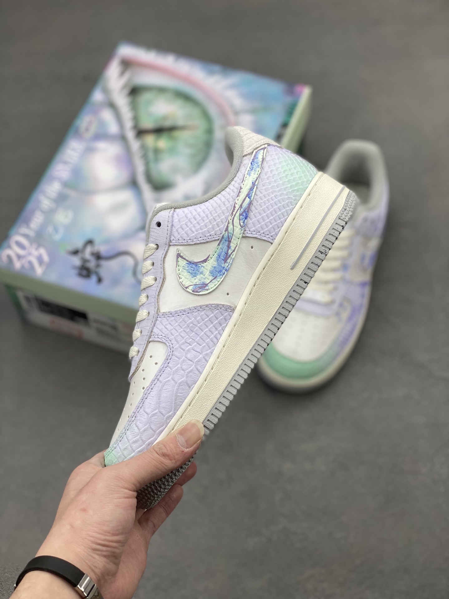 Nike Air Force 1 Low 'Year of the Snake' Edition Sneakers - Limited Release 4 i1741277823672 3682 0 2