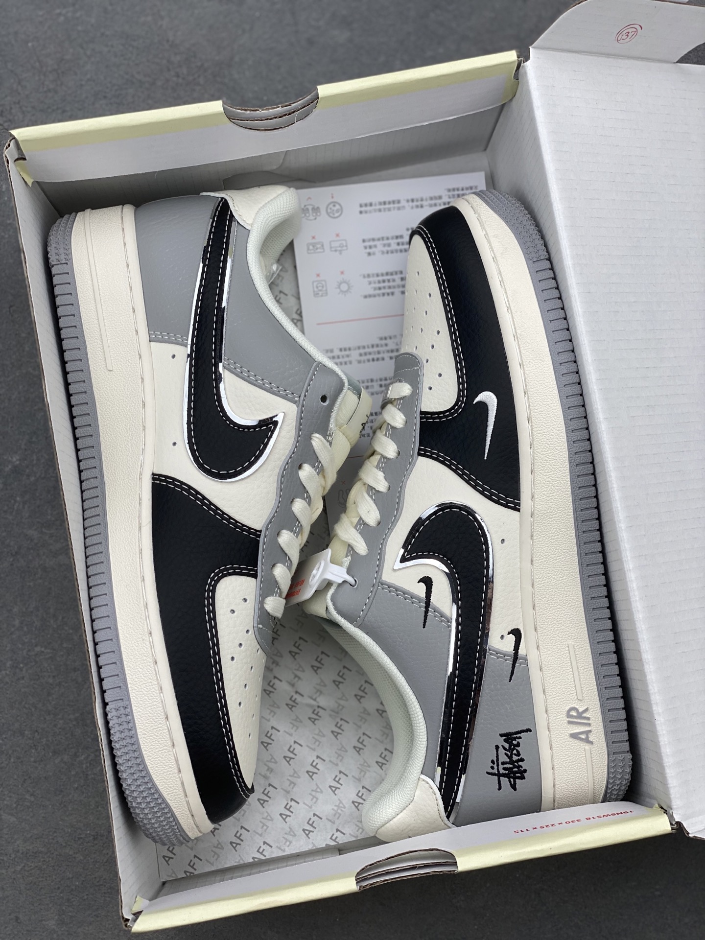 Nike Air Force 1 '07 Low Stussy Collab Sneakers Limited Edition 10 i1741449850011 3827 0 8