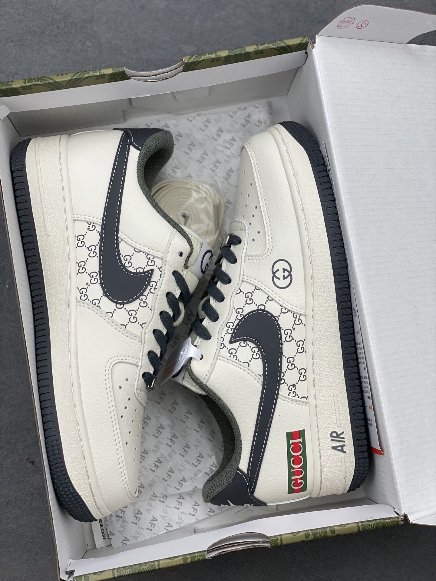 Nike Air Force 1 '07 Low Gucci Sneakers Limited Edition - Custom Hardware 10 i1741449921202 4519 0 8