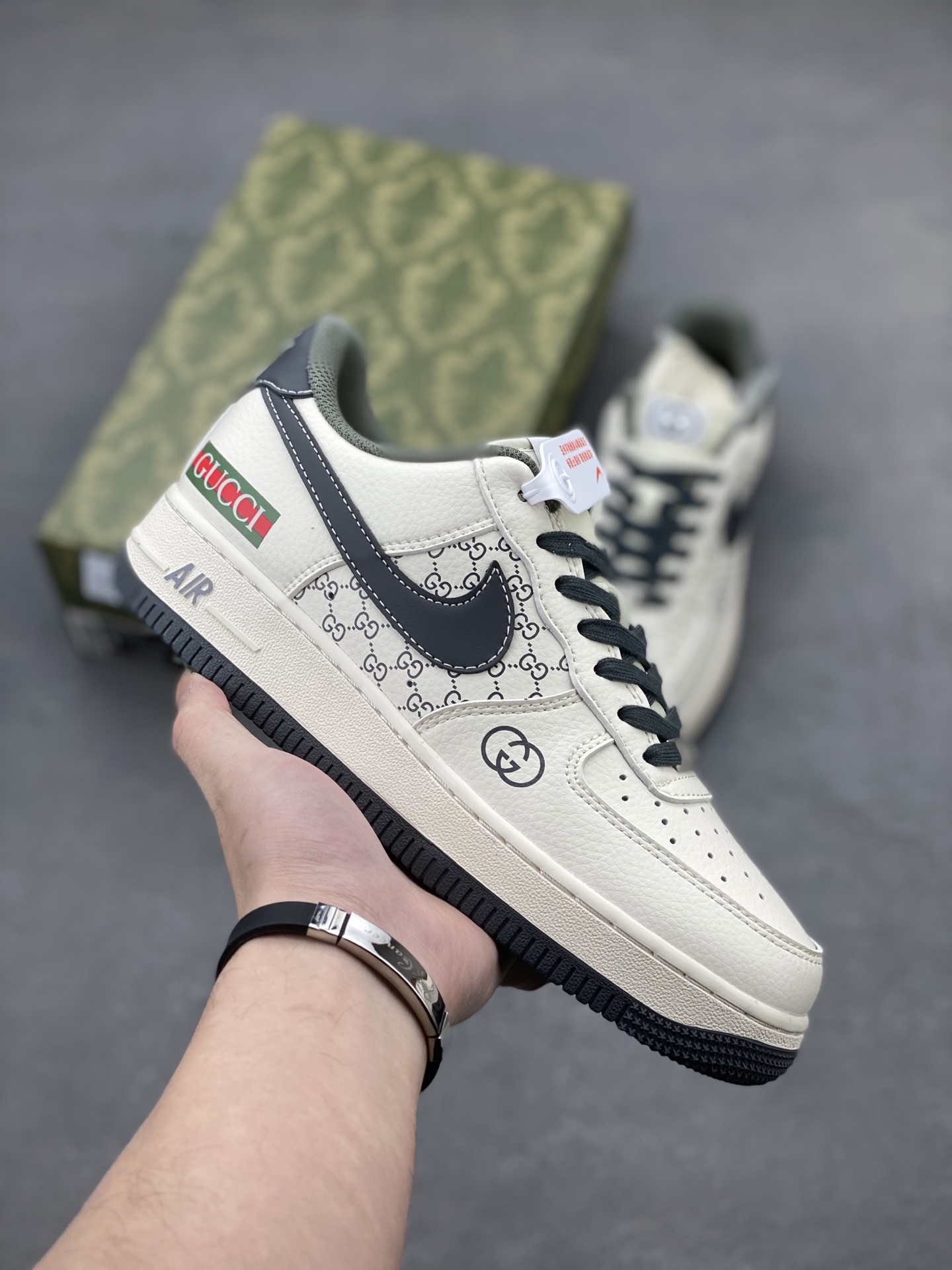 Nike Air Force 1 '07 Low Gucci Sneakers Limited Edition - Custom Hardware 2 i1741449922231 5985 0 0