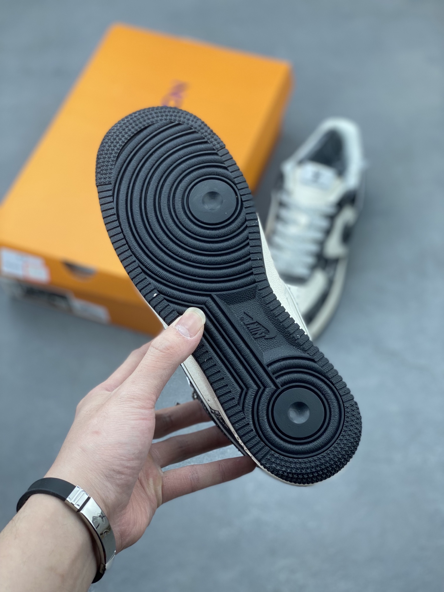 Nike Air Force 1 '07 Low Louis Vuitton Collab Sneakers - Starry Night Black 7 i1741710021478 5529 0 5