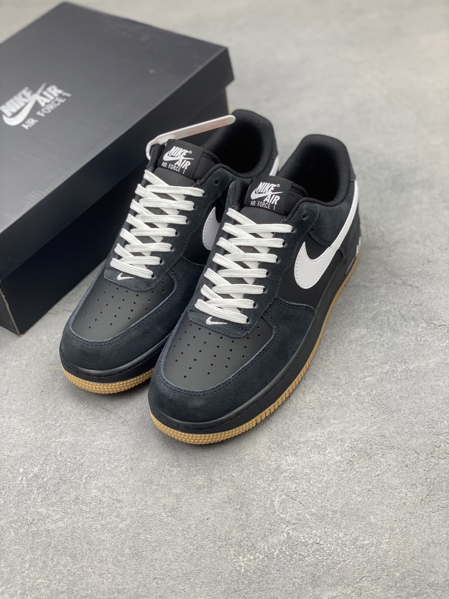 Nike Air Force 1 '07 Low Black/White Sneakers - Limited Edition 9 i1741710327351 8649 0 7