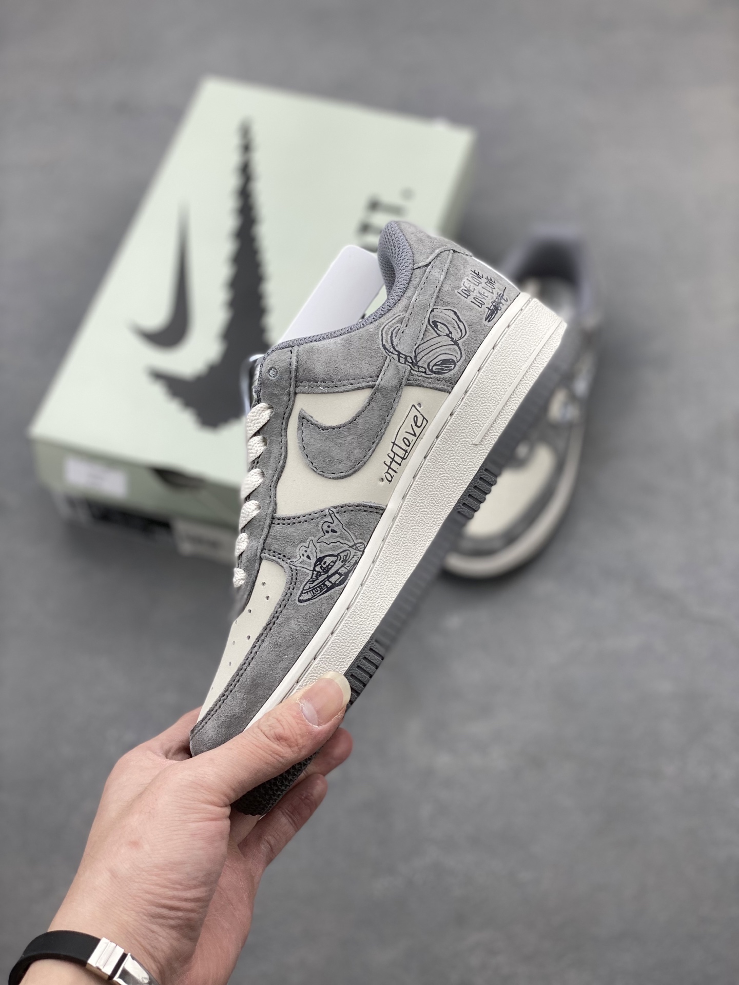 Nike Air Force 1 '07 Low Sneakers Limited Edition, Company Grade 4 i1741710778950 9602 0 2