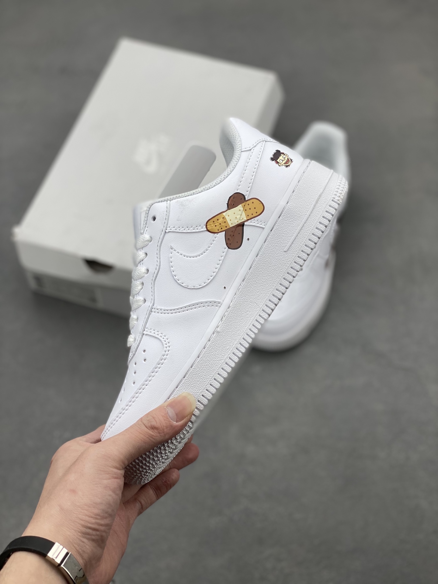 Nike Air Force 1 Low Custom White Casual Sneakers 4 i1741711201081 9173 0 2