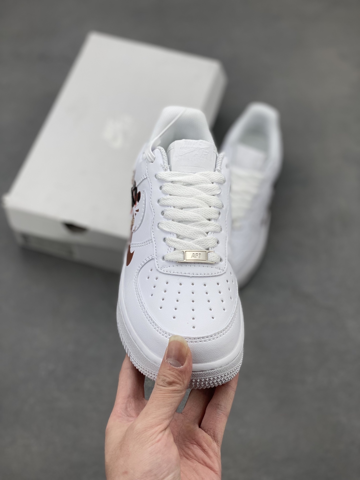 Nike Air Force 1 Low Custom White Casual Sneakers 3 i1741711202088 9380 0 1