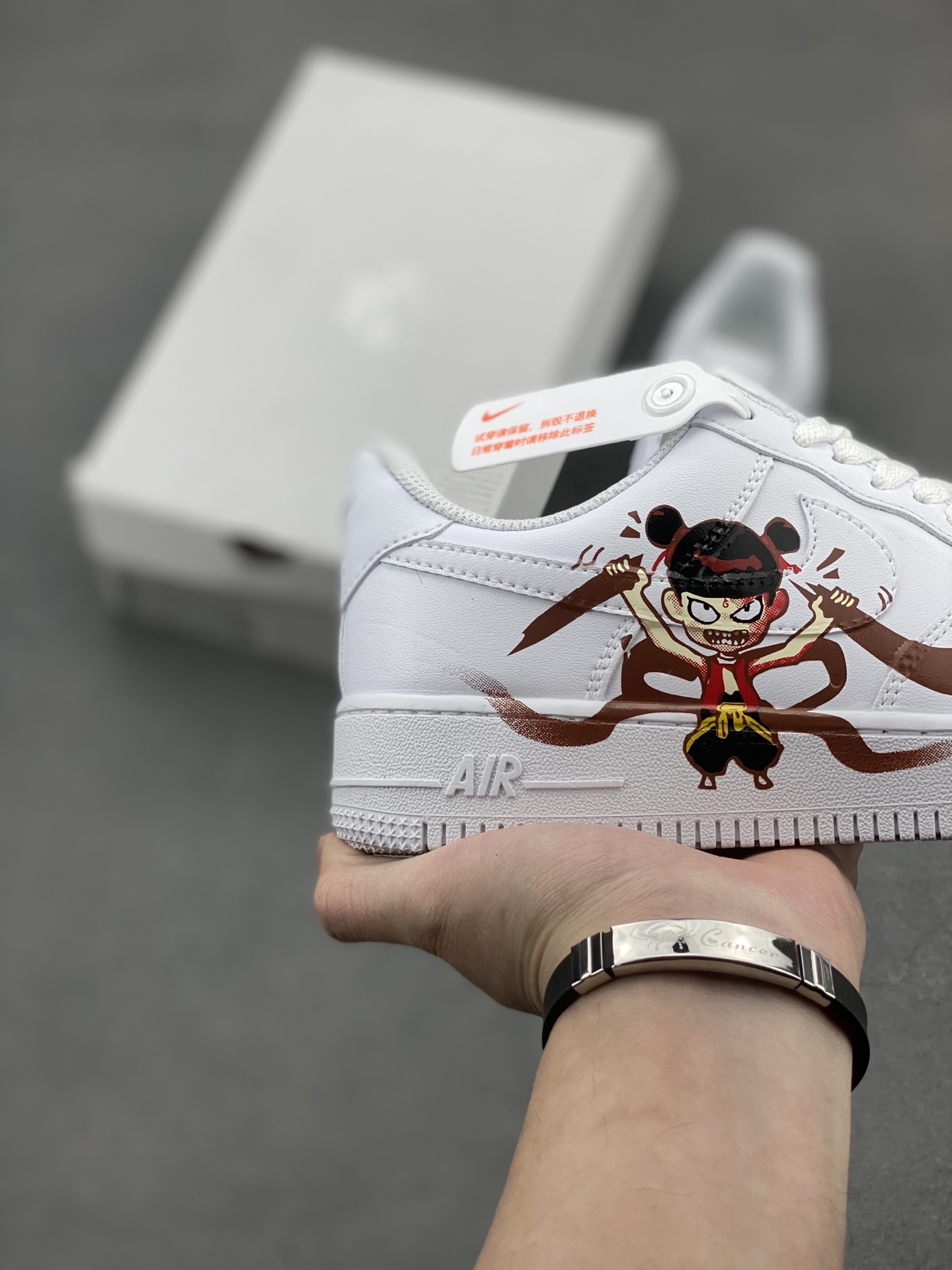Nike Air Force 1 Low Custom White Casual Sneakers 6 i1741711202768 5928 0 4