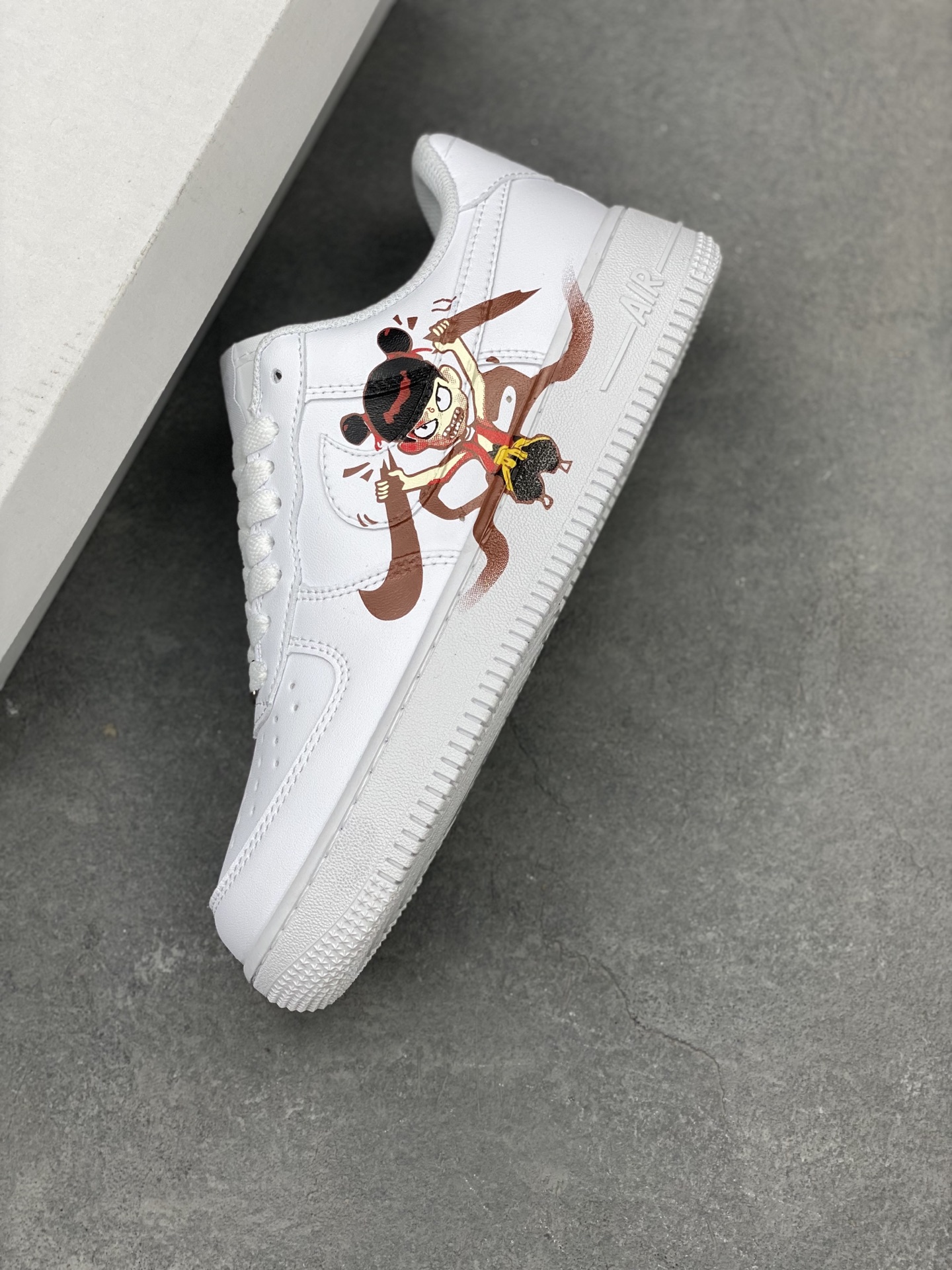 Nike Air Force 1 Low Custom White Casual Sneakers 8 i1741711203050 2945 0 6