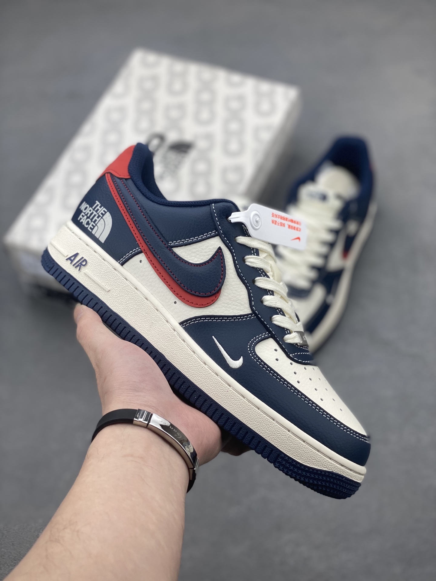Nike Air Force 1 '07 Low The North Face - Blue/Red Double Swoosh 2 i1742057610538 8238 0 0