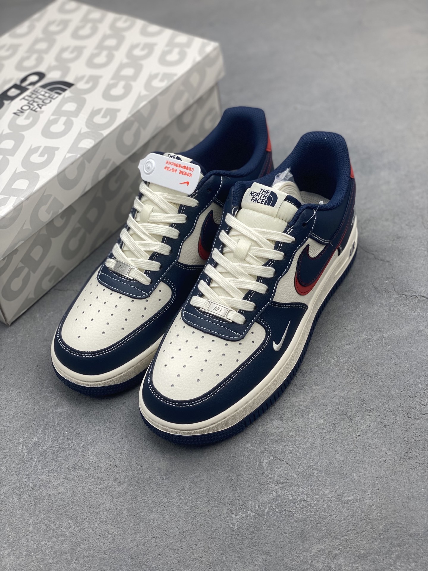 Nike Air Force 1 '07 Low The North Face - Blue/Red Double Swoosh 9 i1742057610603 5304 0 7