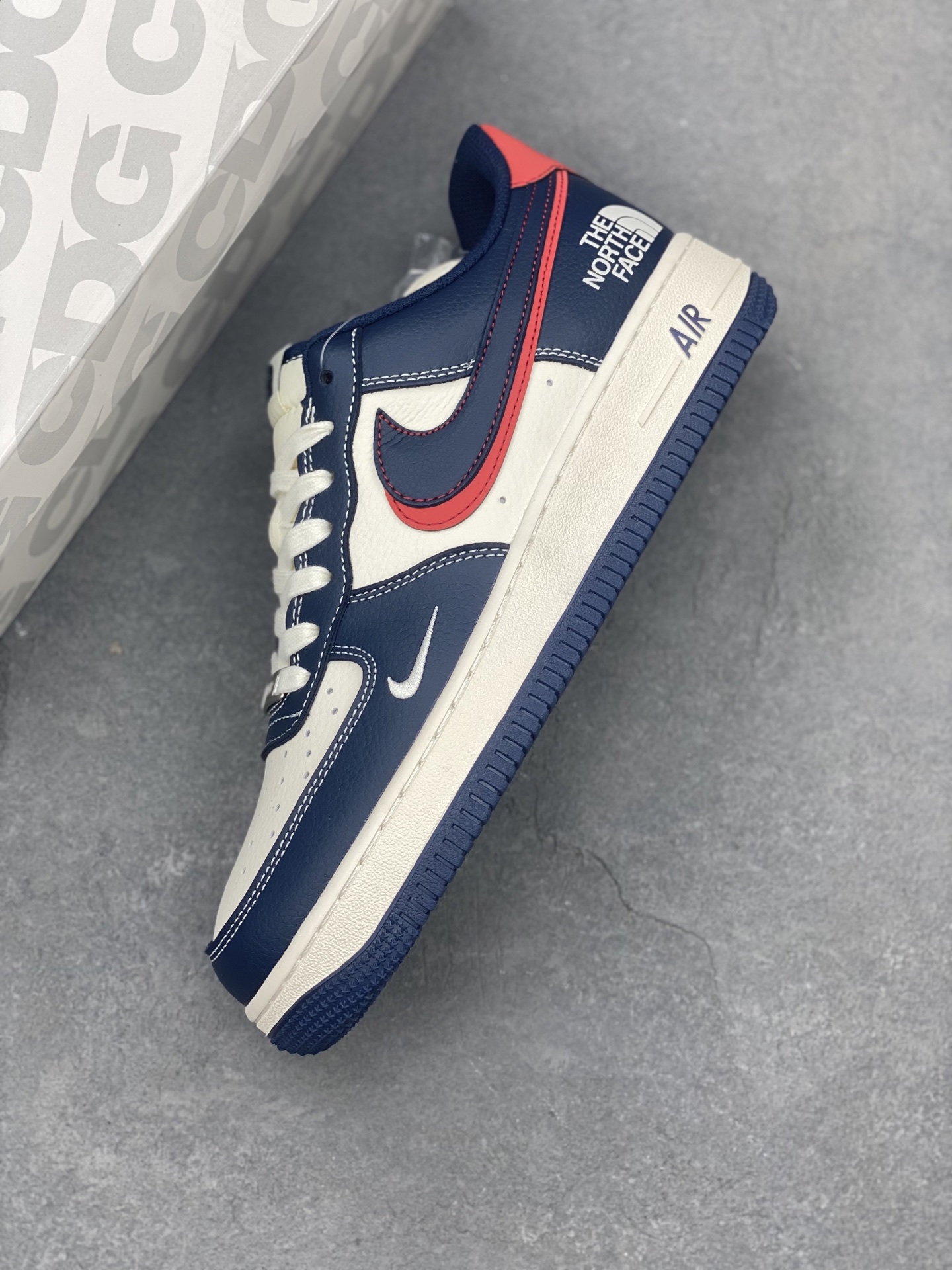 Nike Air Force 1 '07 Low The North Face - Blue/Red Double Swoosh 8 i1742057610619 9126 0 6