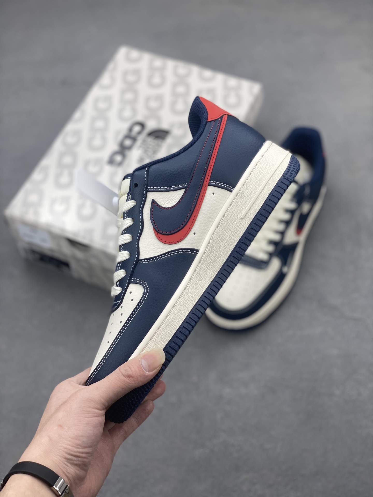 Nike Air Force 1 '07 Low The North Face - Blue/Red Double Swoosh 4 i1742057610658 9613 0 2