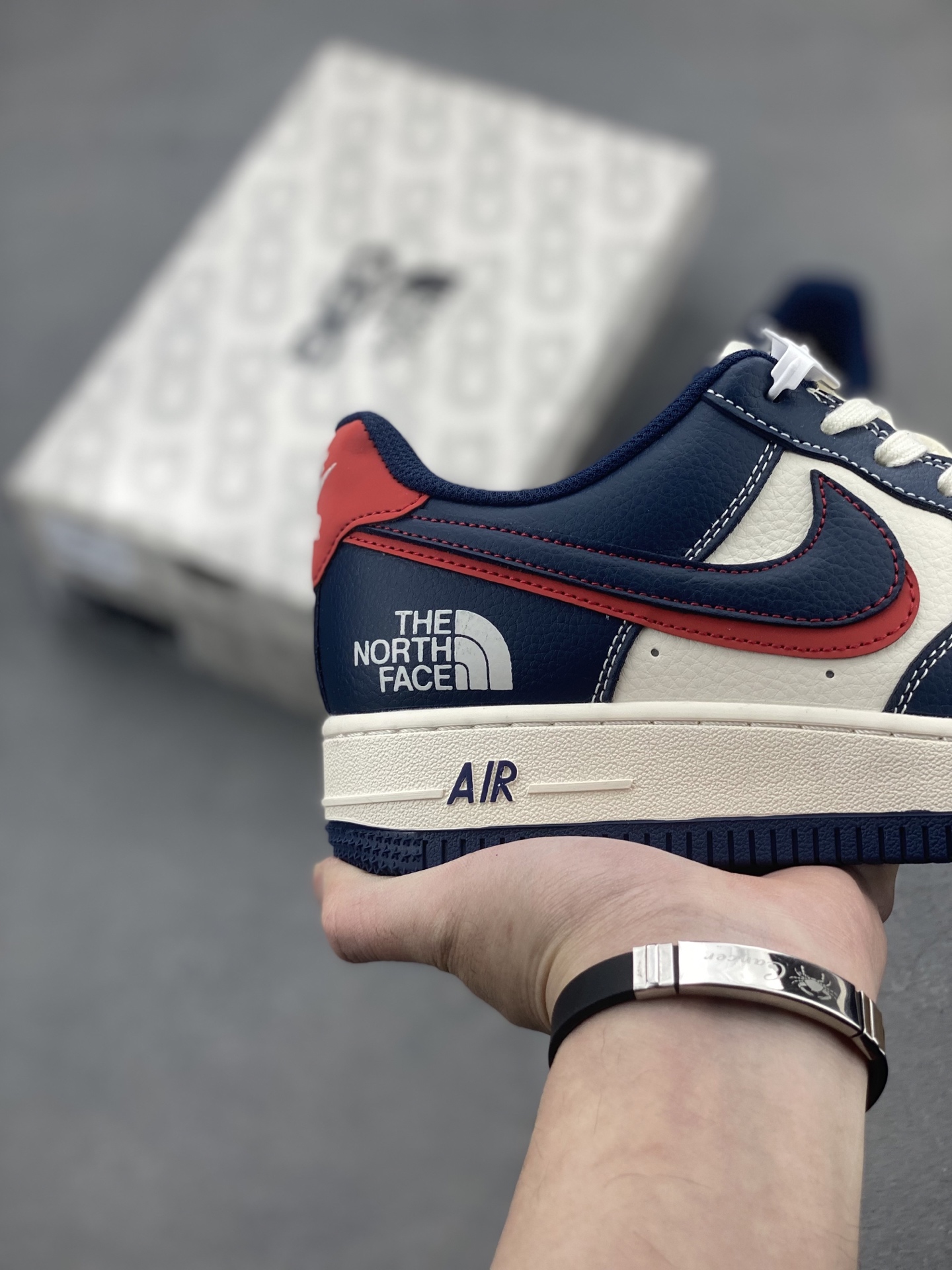 Nike Air Force 1 '07 Low The North Face - Blue/Red Double Swoosh 6 i1742057612775 6805 0 4