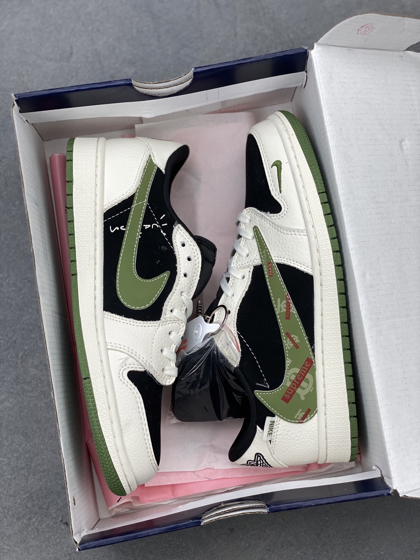 Travis Scott x Fragment Design x Air Jordan 1 Low OG 'Burberry' Sneakers 9 i1742060605532 1503 0 8