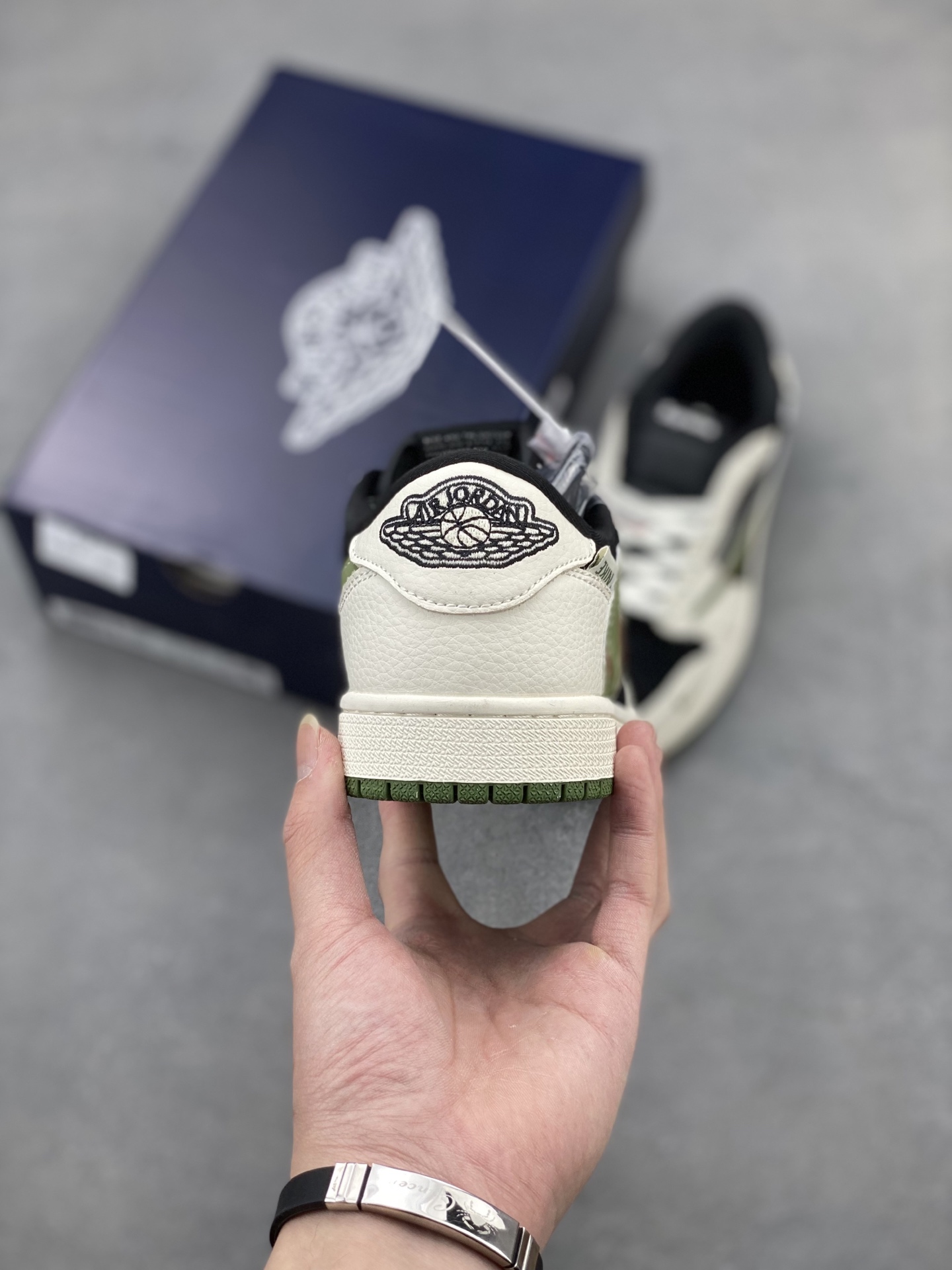 Travis Scott x Fragment Design x Air Jordan 1 Low OG 'Burberry' Sneakers 4 i1742060605749 943 0 3
