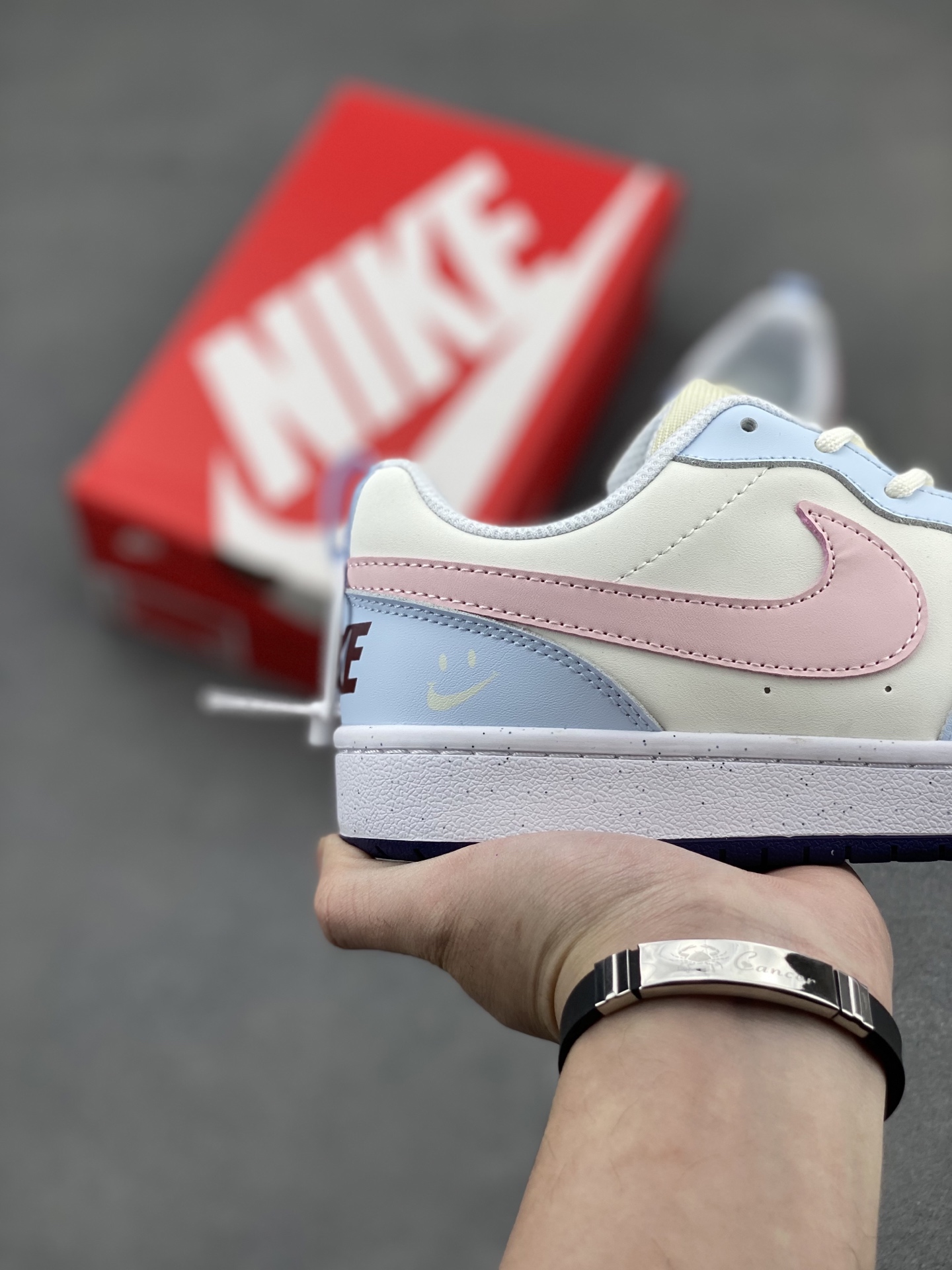 Nike Court Borough Low Pastel Sneakers, Versatile & Breathable for Everyday Wear 6 i1742143350590 7920 0 4