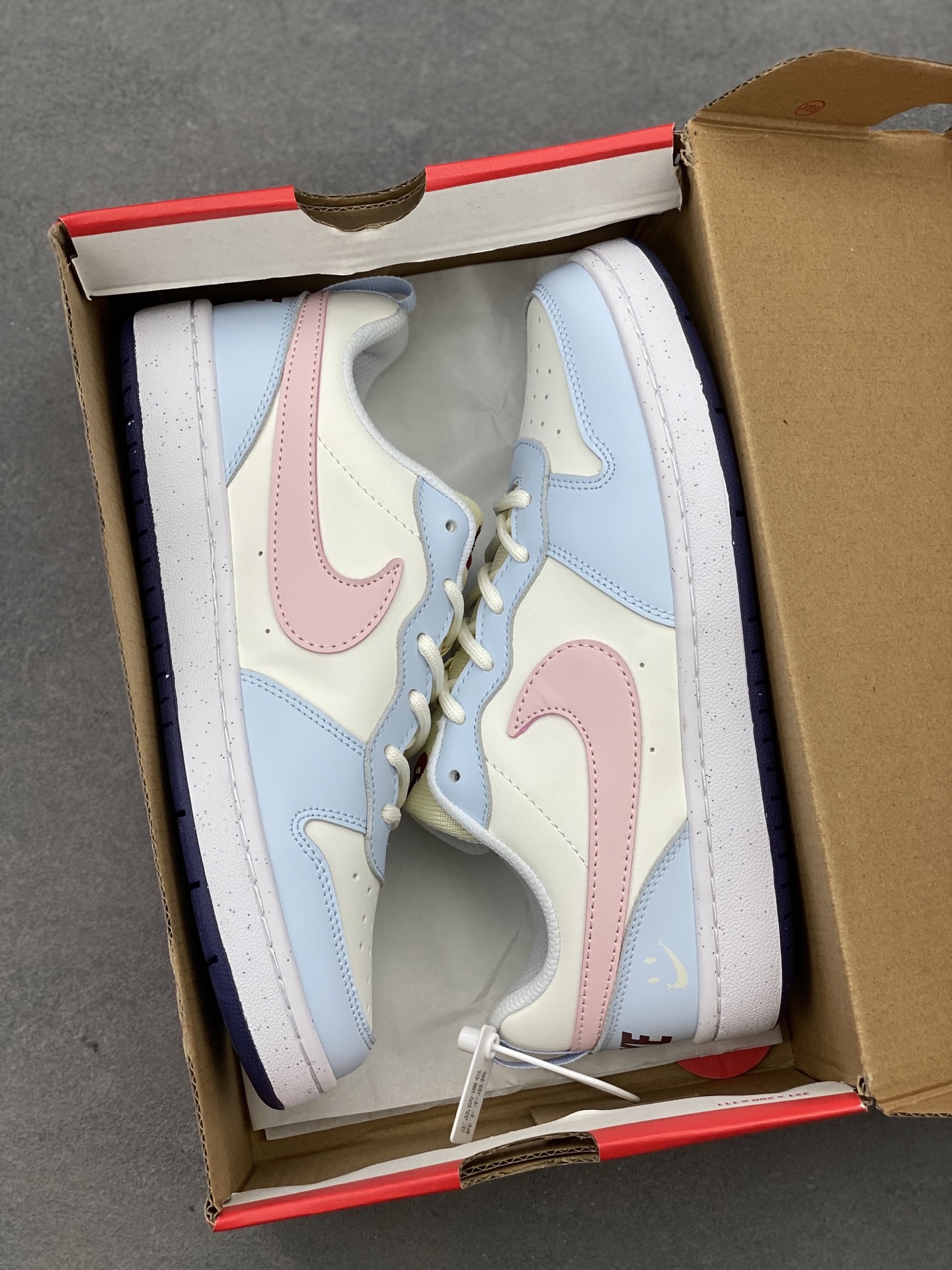 Nike Court Borough Low Pastel Sneakers, Versatile & Breathable for Everyday Wear 10 i1742143356962 357 0 8