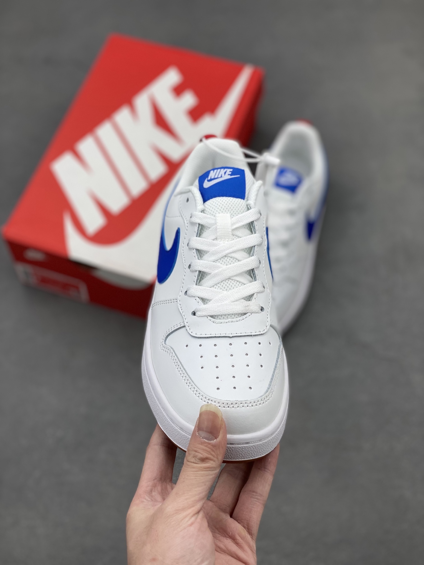 Nike Court Borough Low White/Blue Casual Shoes - Classic Style & Comfort 3 i1742143649890 2724 0 1