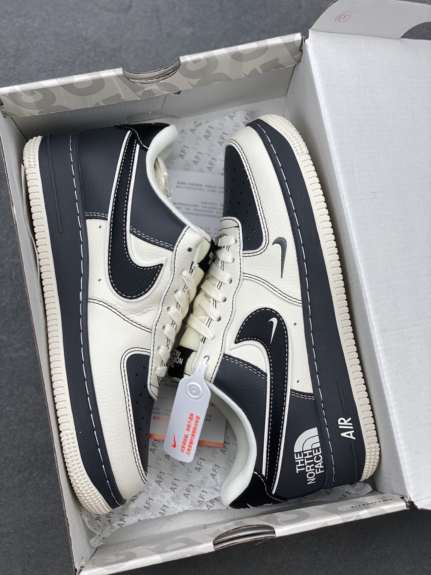 Nike Air Force 1 '07 Low The North Face Black and White Casual Shoes 10 i1742231120498 159 0 8