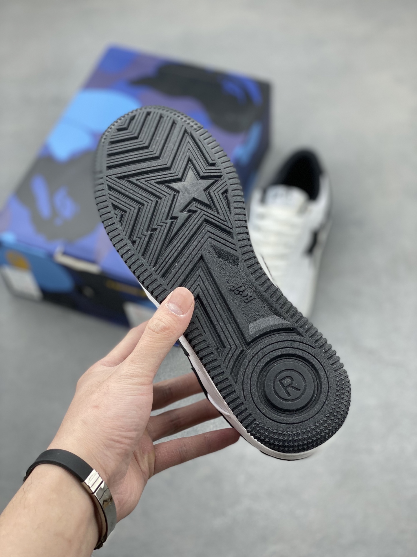 Bape Sta White/Black Sneakers - Classic Street Style, Comfortable Fit 7 i1742231636297 3477 0 5
