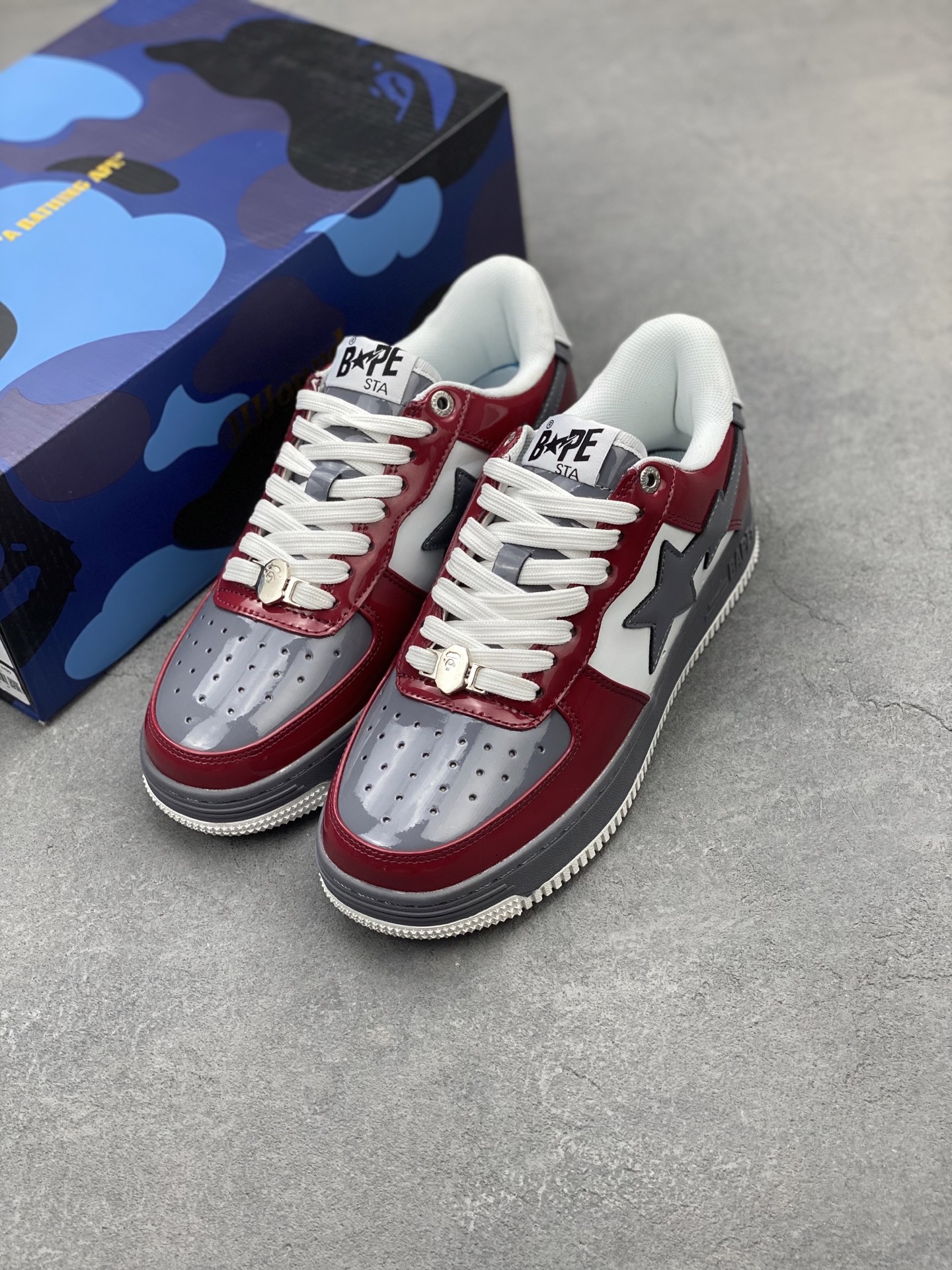 Bape Sta Classic Low-Top Sneakers Classic Street Style Fashion-Forward Shoes 9 i1742231677534 4587 0 7