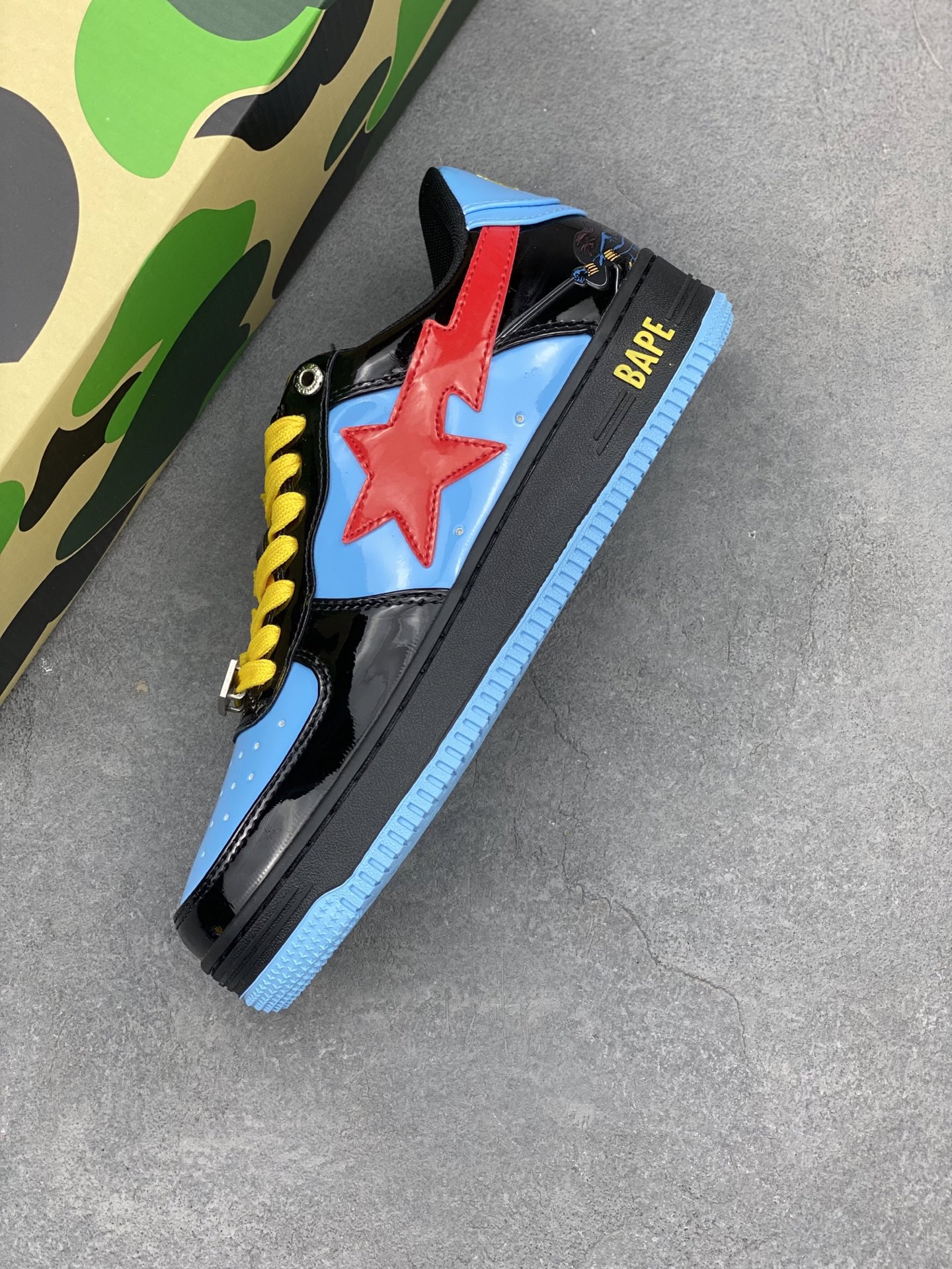 Bape Sta Marvel Low Casual Sneakers, Nigo's Iconic Design,Limited Edition 8 i1742231957507 8842 0 6