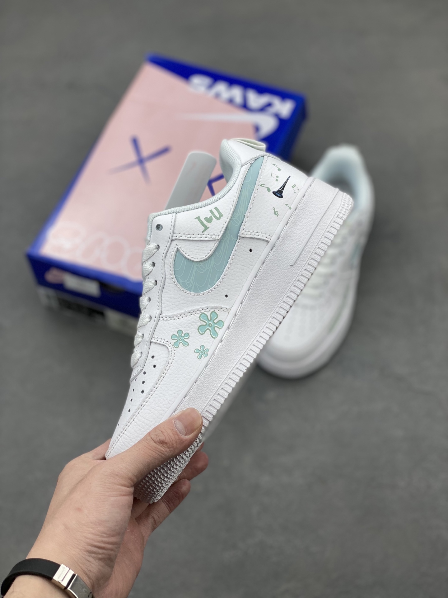 Nike Air Force 1 Low 'Squidward Tentacles' Custom Sneakers 4 i1742330066130 1159 0 2