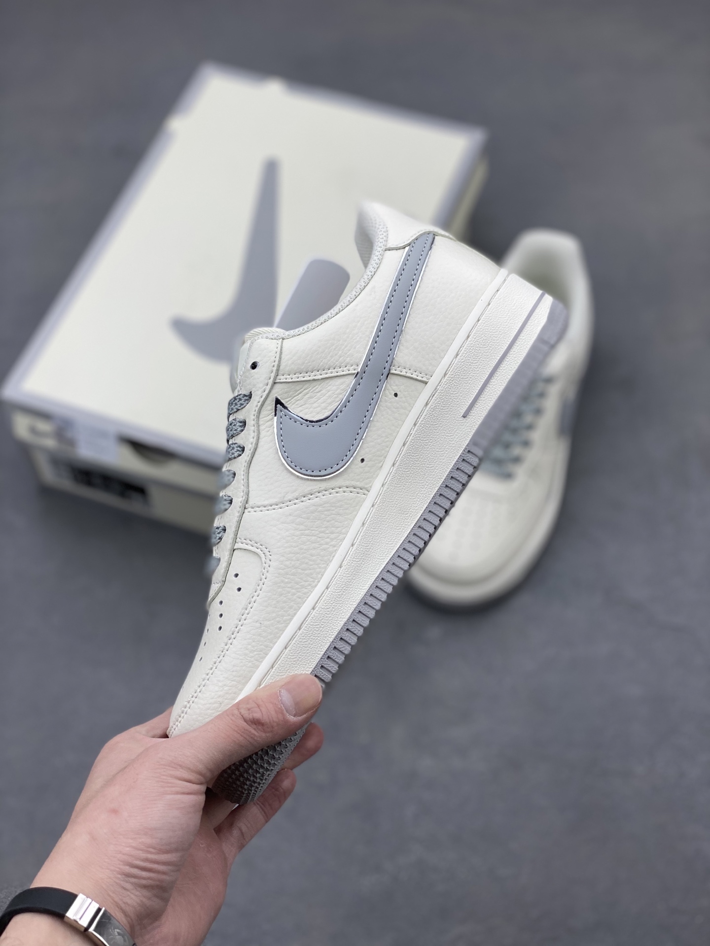 Nike Air Force 1 Low '07 Dream White Gray Casual Sneakers DR2024-106 4 i1742330141352 6004 0 2