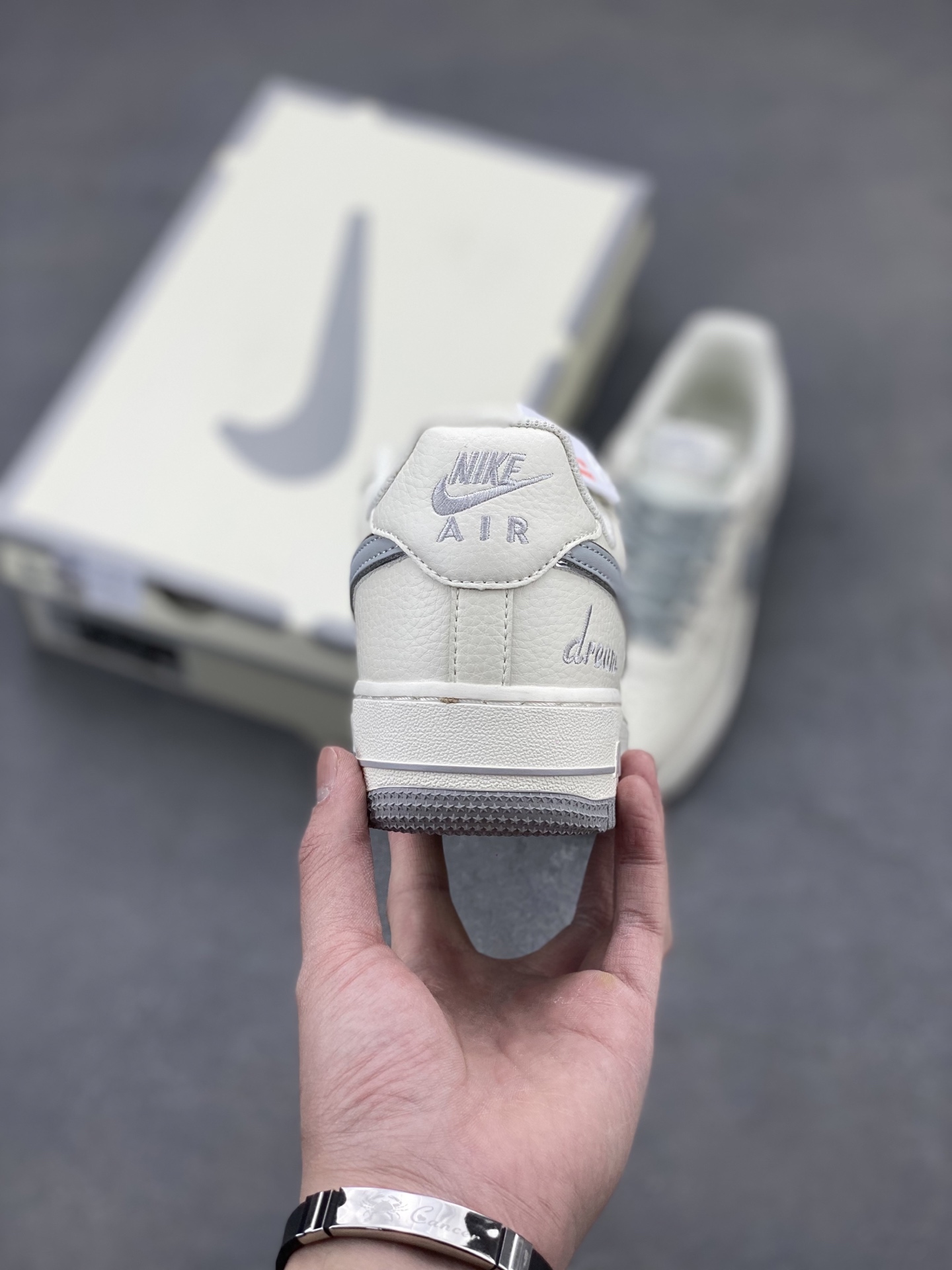 Nike Air Force 1 Low '07 Dream White Gray Casual Sneakers DR2024-106 5 i1742330141353 2360 0 3