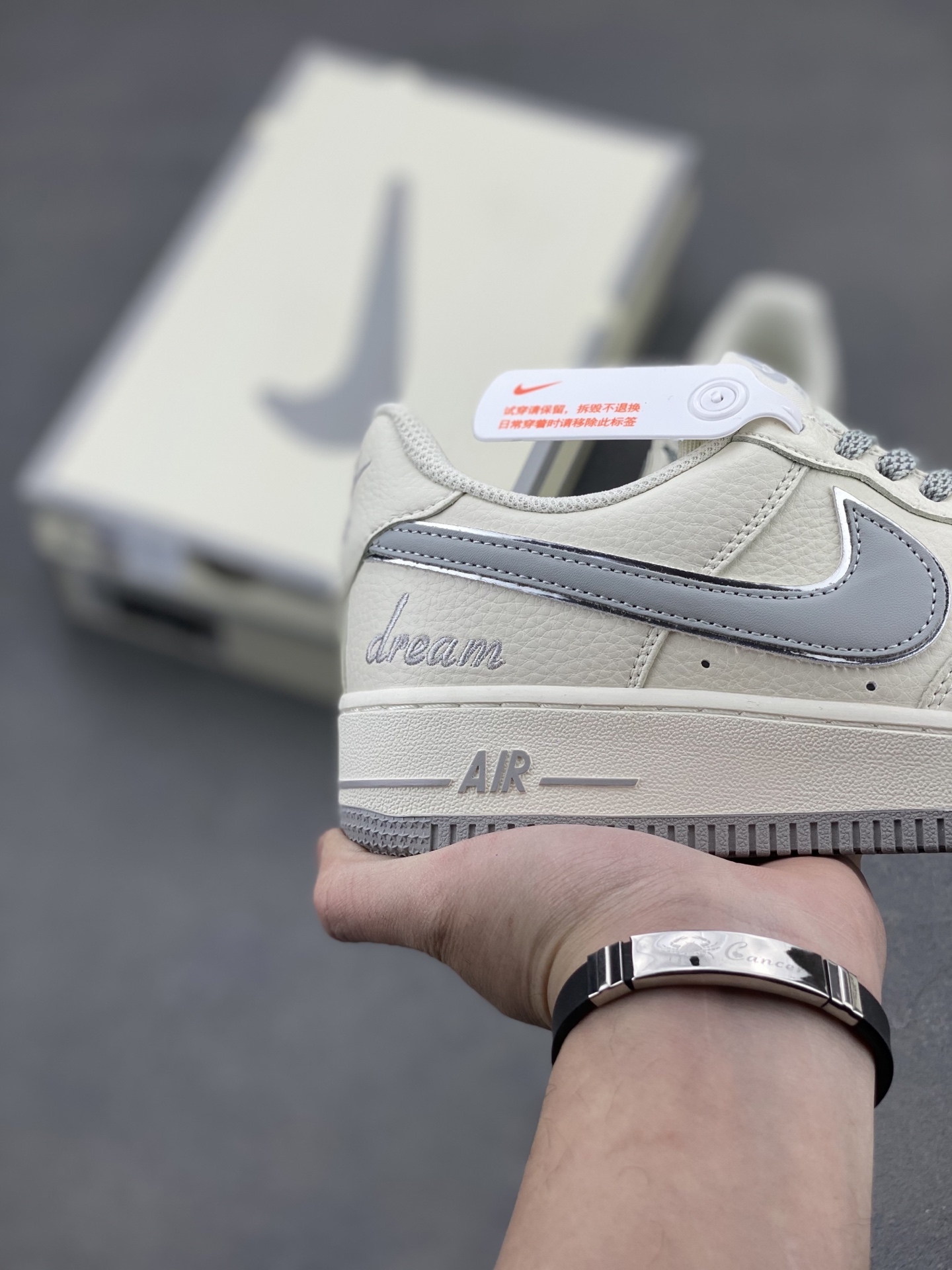 Nike Air Force 1 Low '07 Dream White Gray Casual Sneakers DR2024-106 6 i1742330144157 1464 0 4