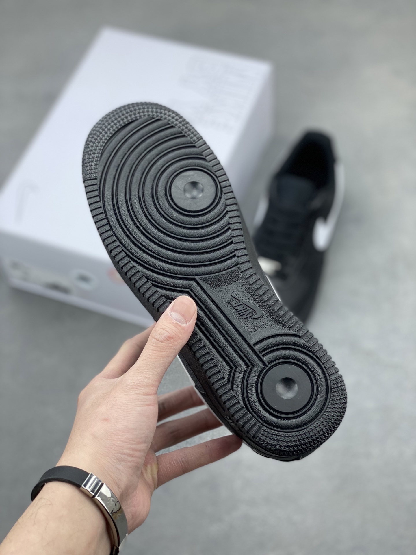 Nike Air Force 1 '07 Low Custom Black/White Casual Sneakers (CW2288-111) 7 i1742330395783 5637 0 5