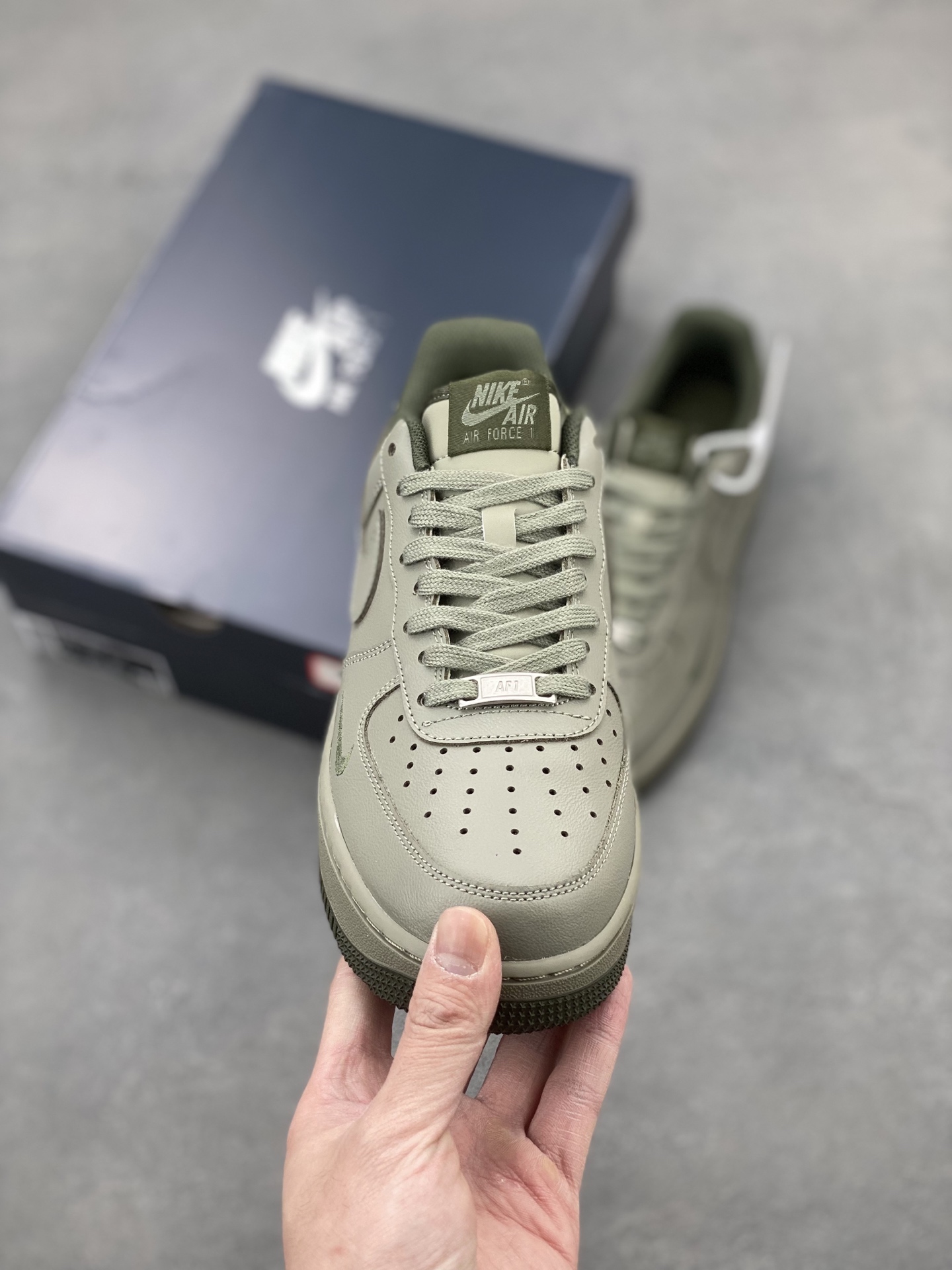 Nike Air Force 1 '07 Light Army Green Sneakers - Iconic Style & Comfort 3 i1742330530584 6934 0 1