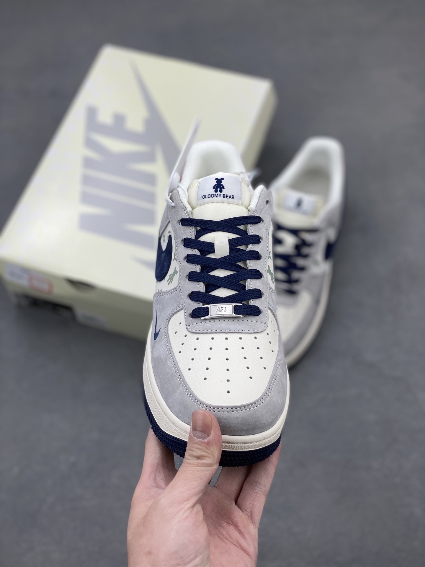 Nike Air Force 1 '07 Low 'Violent Bear' - Gray Blue Print Sneakers 3 i1742330823458 3398 0 1
