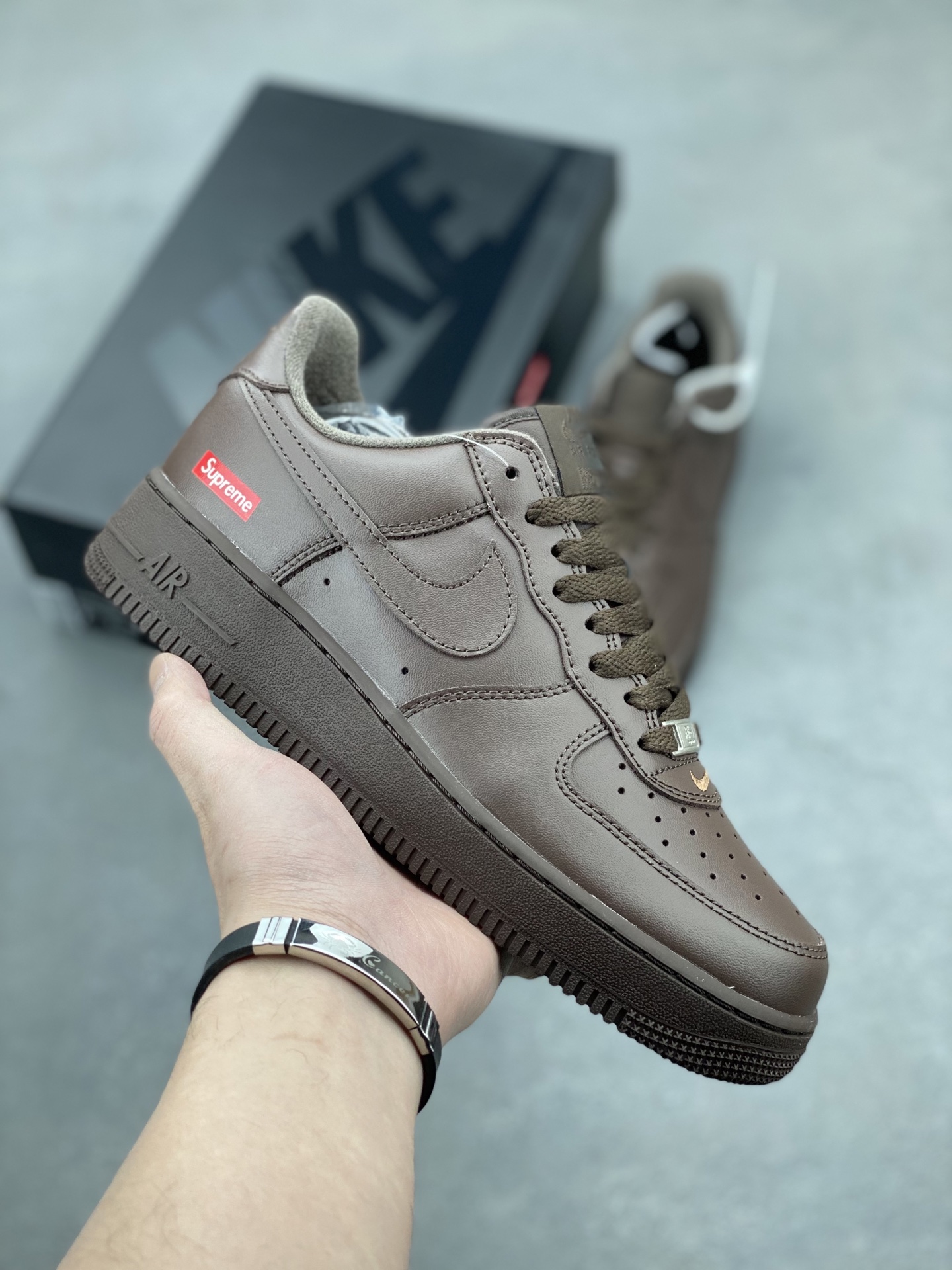 Nike Air Force 1 Low Supreme CU9225-200 - Chocolate, All Size Available 2 i1742331669668 3309 0 0