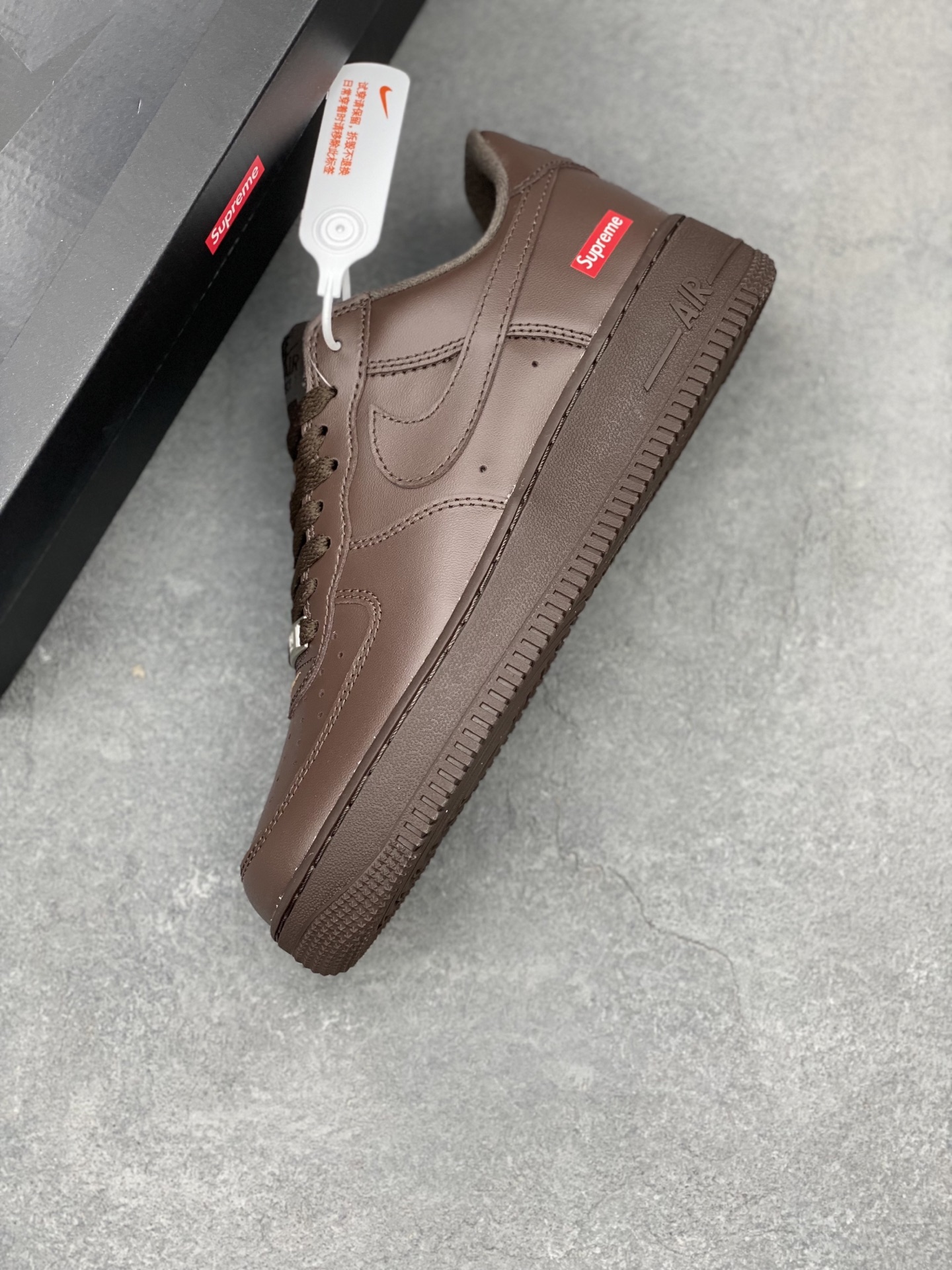 Nike Air Force 1 Low Supreme CU9225-200 - Chocolate, All Size Available 8 i1742331672558 6970 0 6