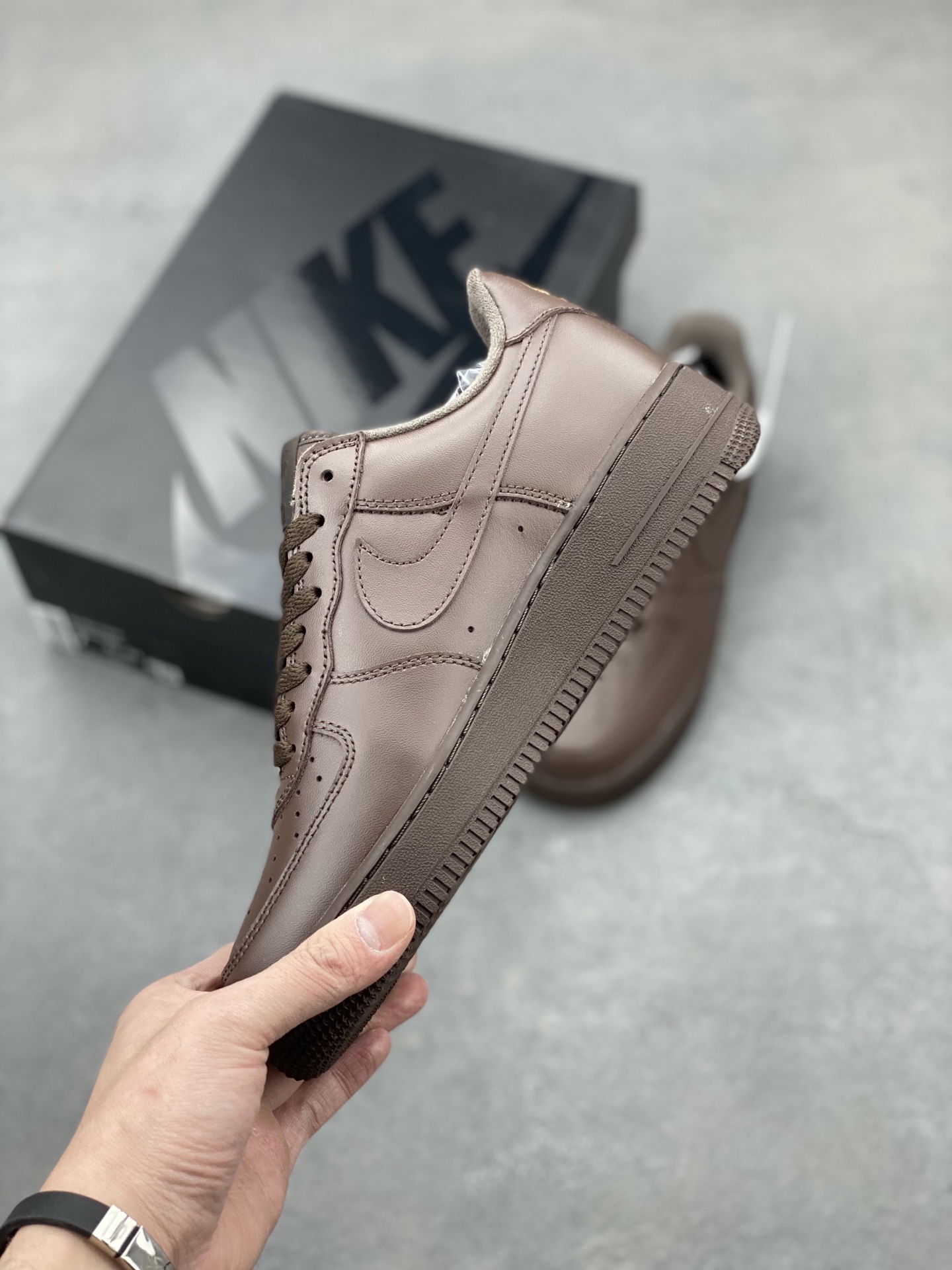 Nike Air Force 1 Low Supreme CU9225-200 - Chocolate, All Size Available 4 i1742331672560 5989 0 2