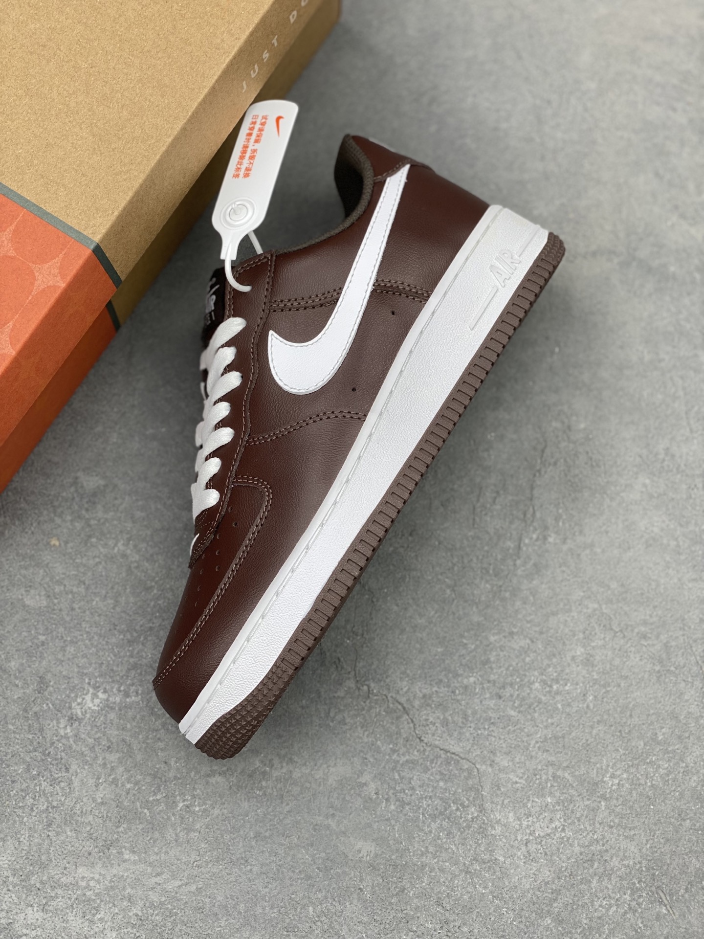 Nike Air Force 1 Low FD7039-200 Brown White Casual Sneakers 8 i1742331706111 7010 0 6
